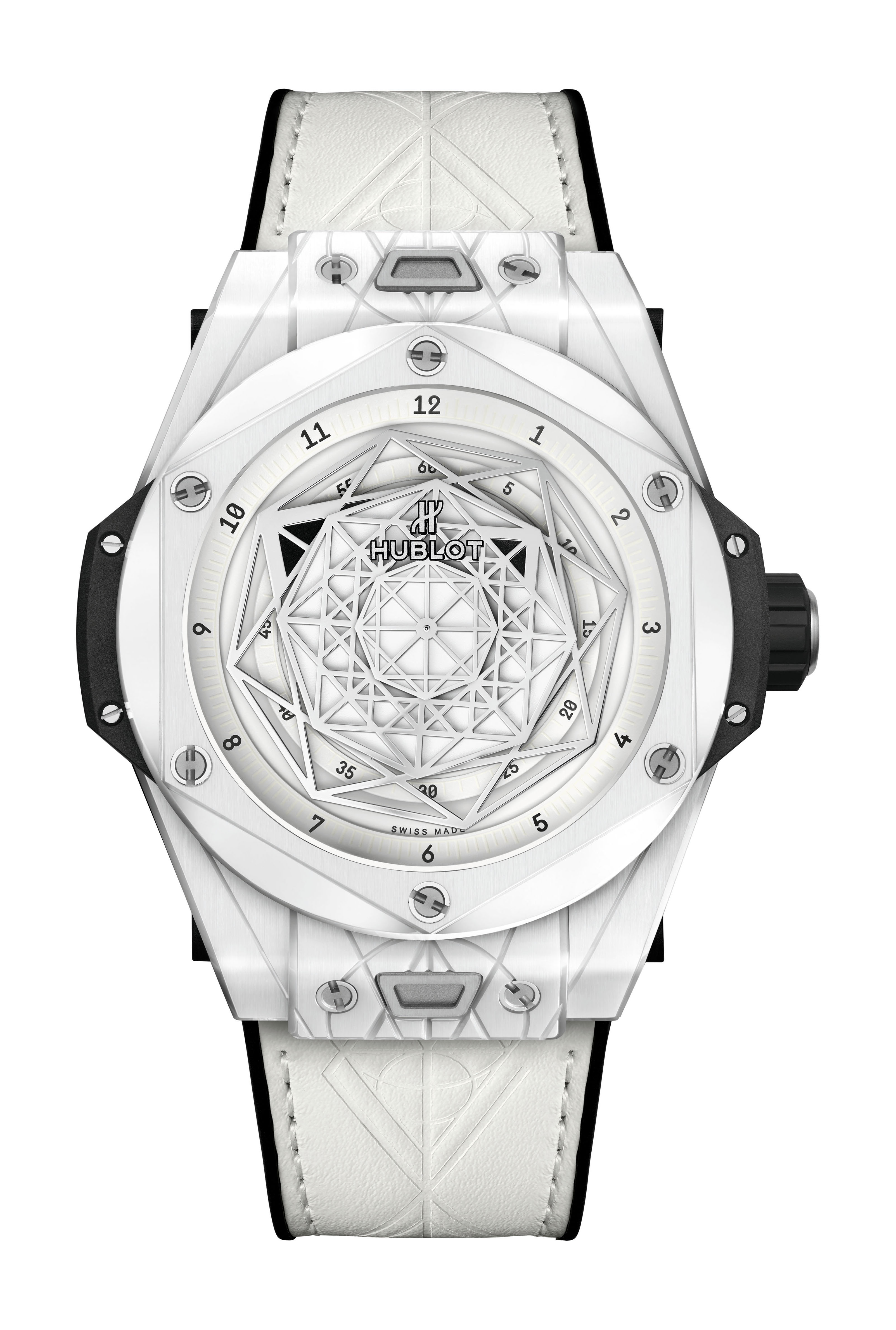 Hublot Big Bang Unico Sang Bleu Ceramic White watch