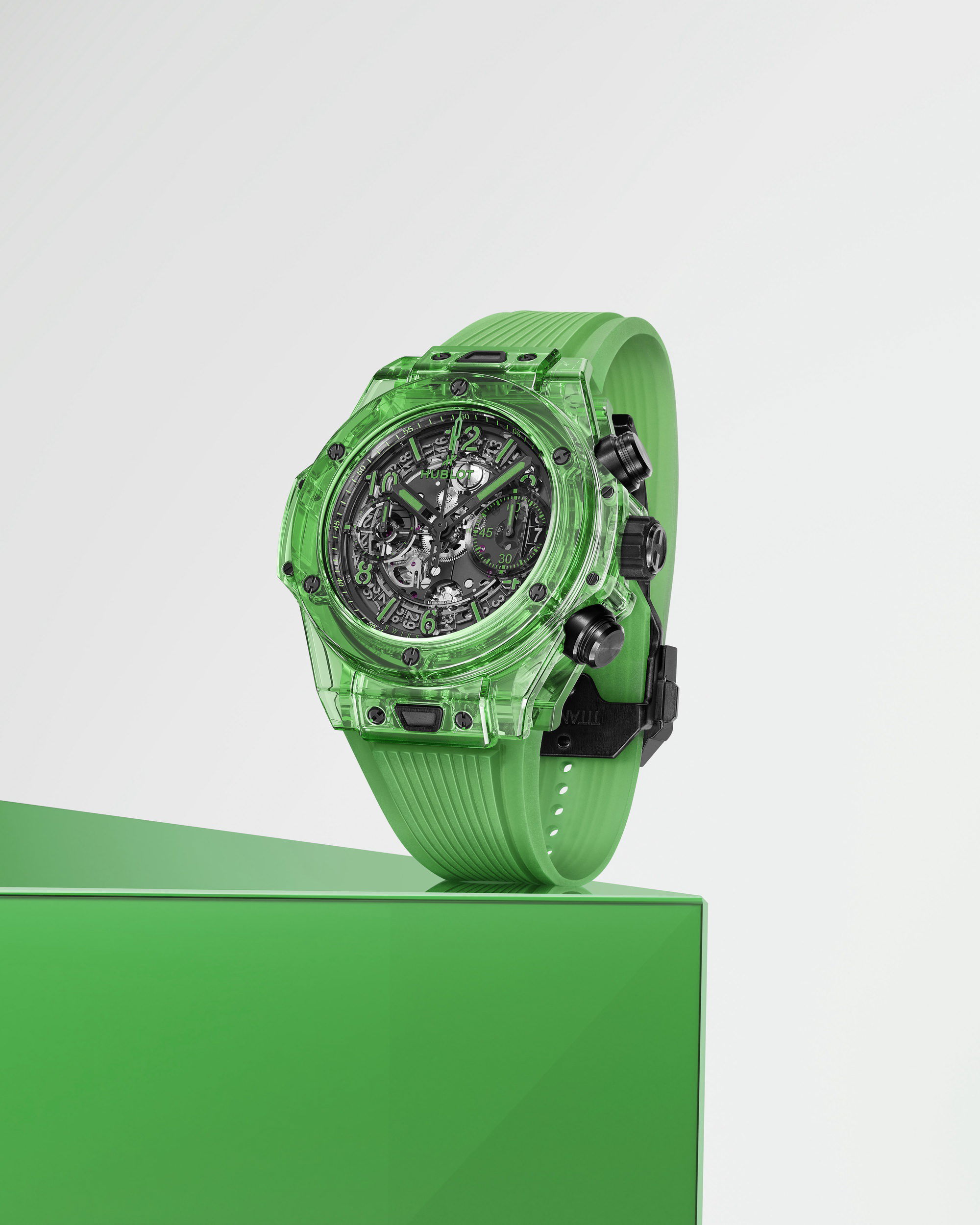Hublot Big Bang Unico Saxem Green - View 2