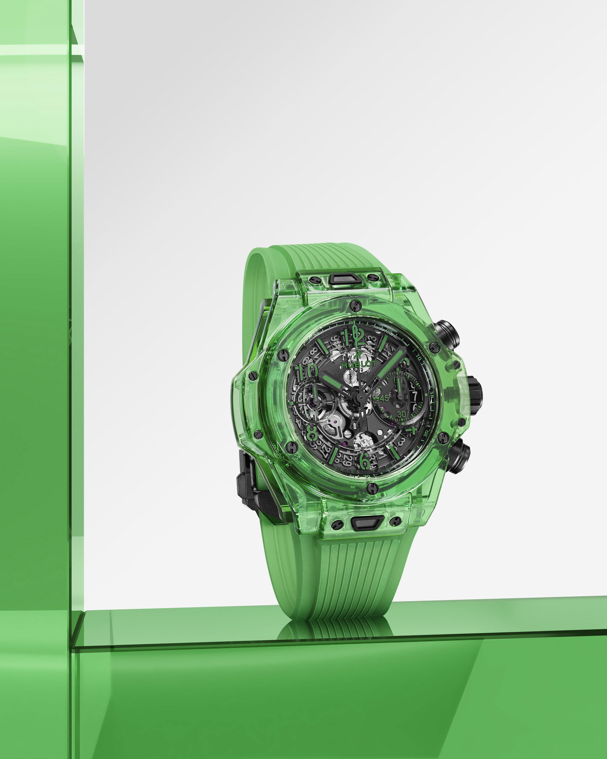Hublot Big Bang Unico Saxem Green - View 3