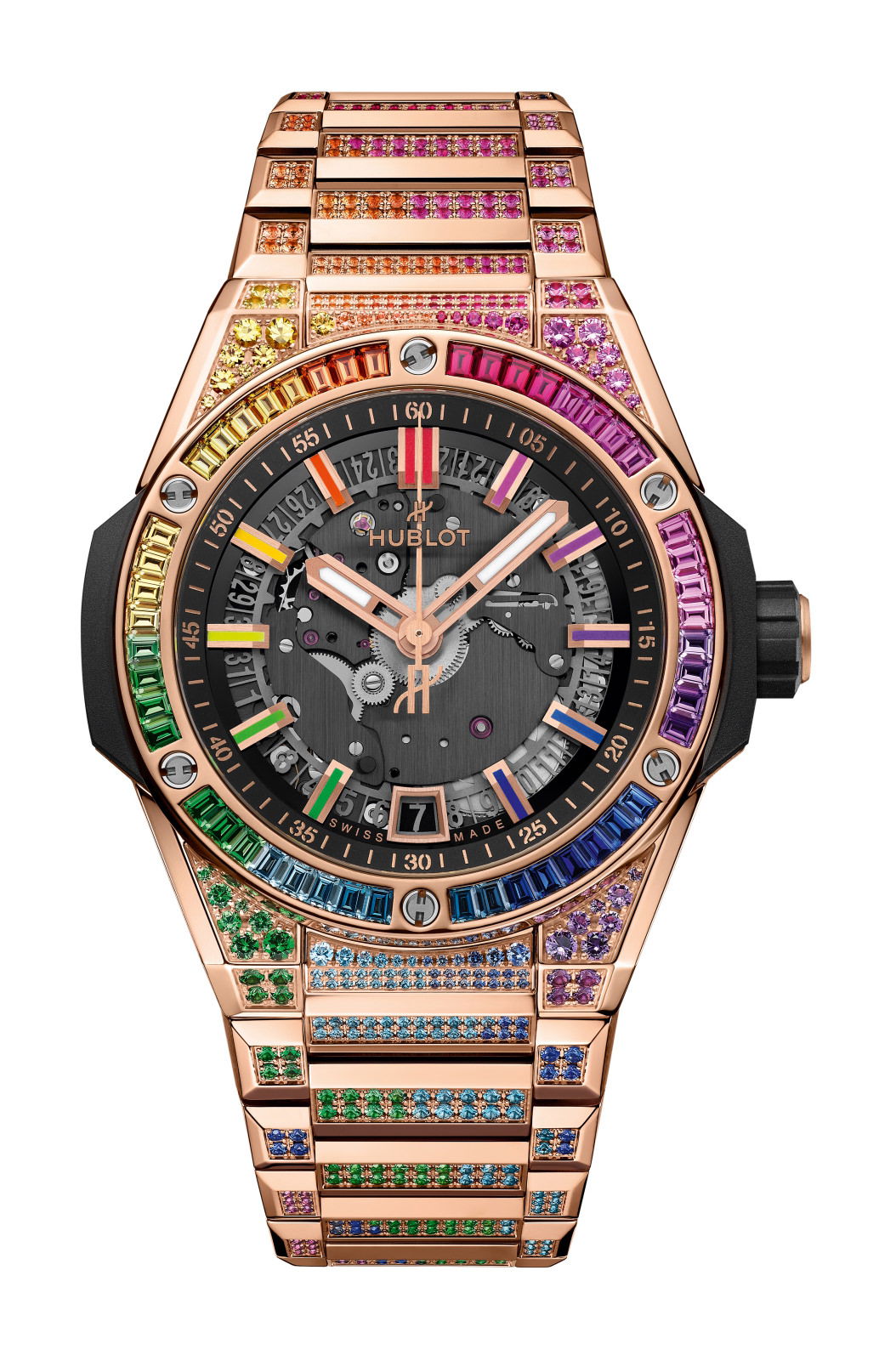 Hublot Big Bang Unico Time Only Rainbow watch