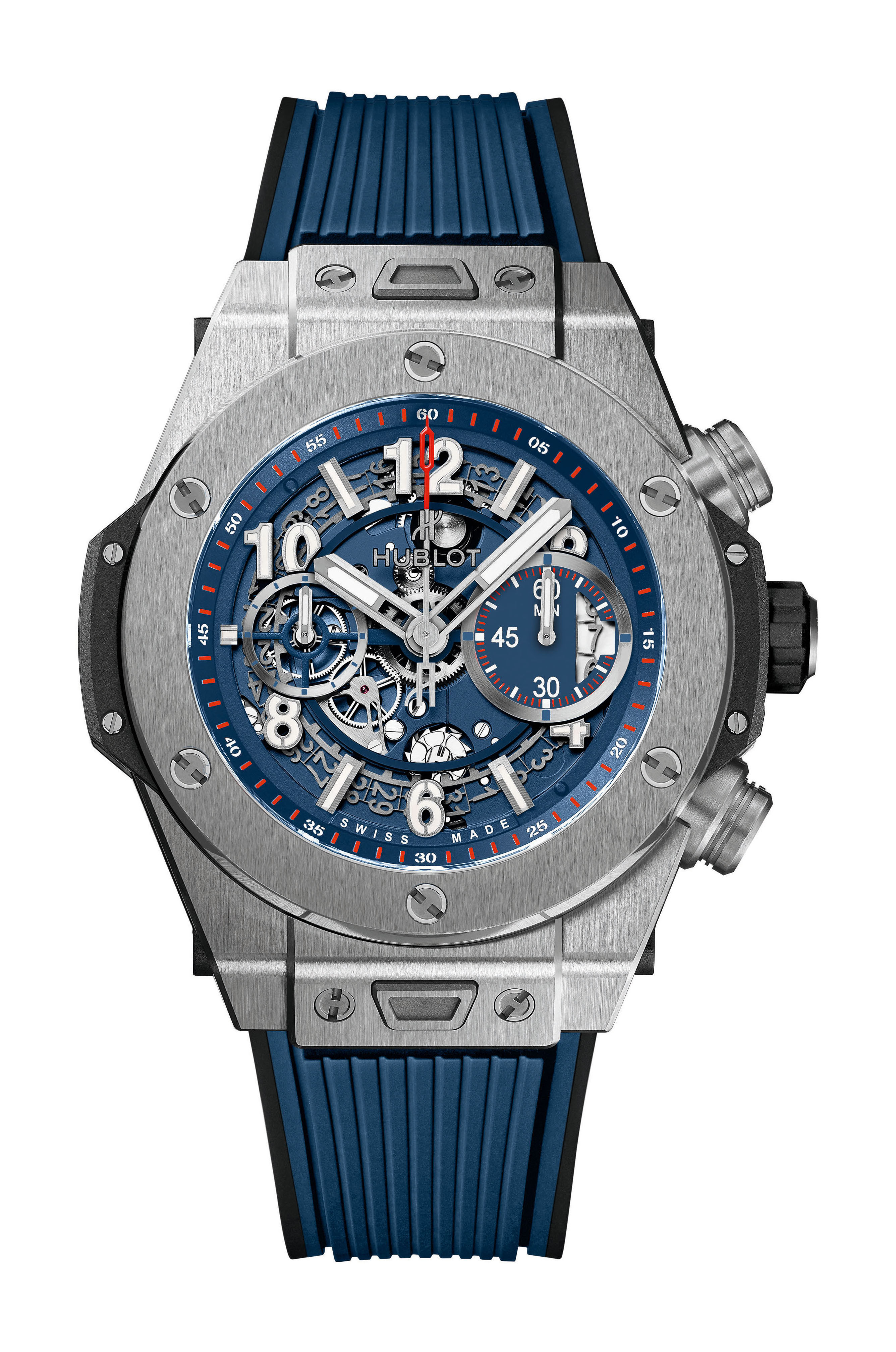 Hublot Big Bang Unico Titanium Blue watch