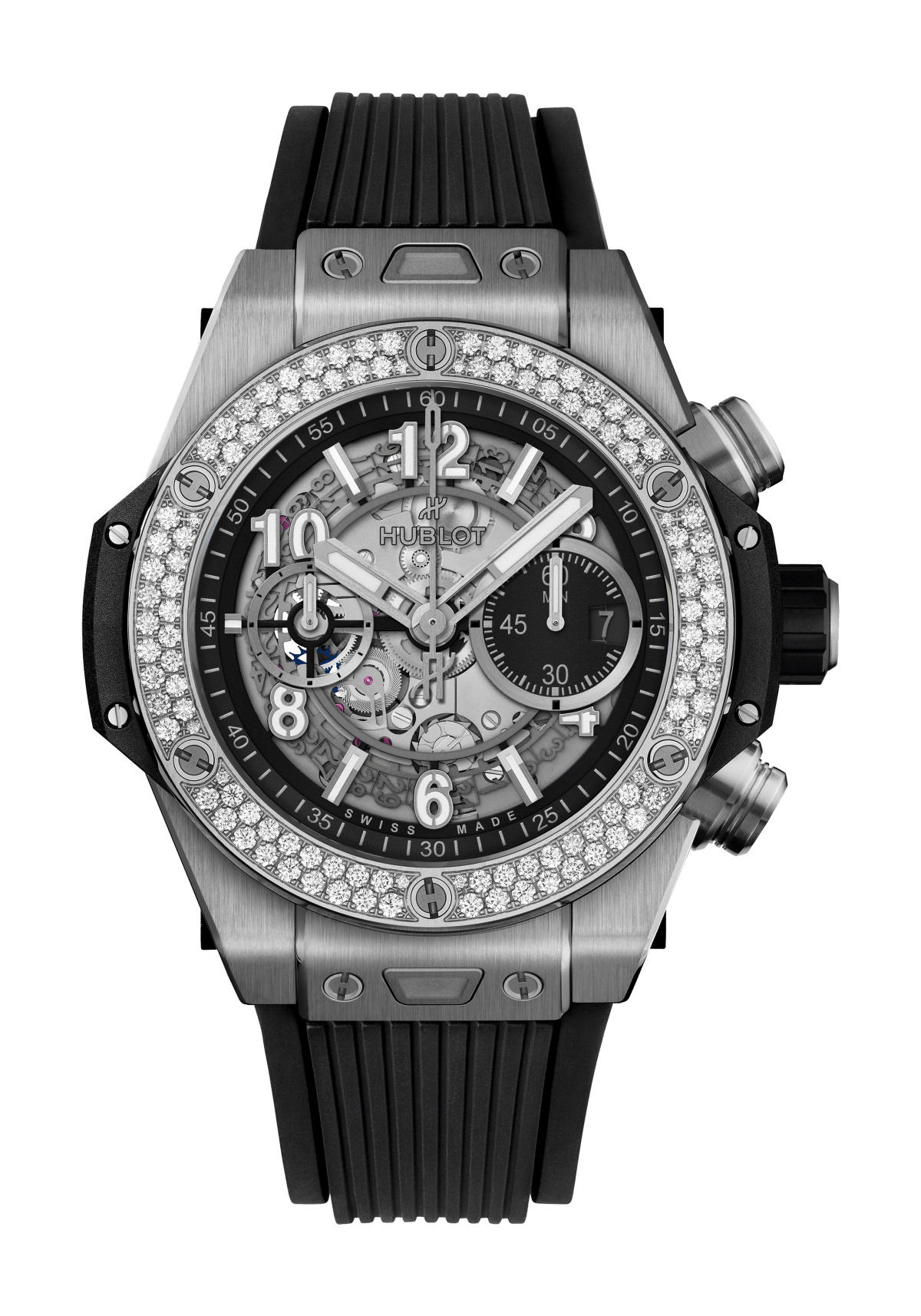 Hublot Big Bang Unico Titanium Diamonds watch