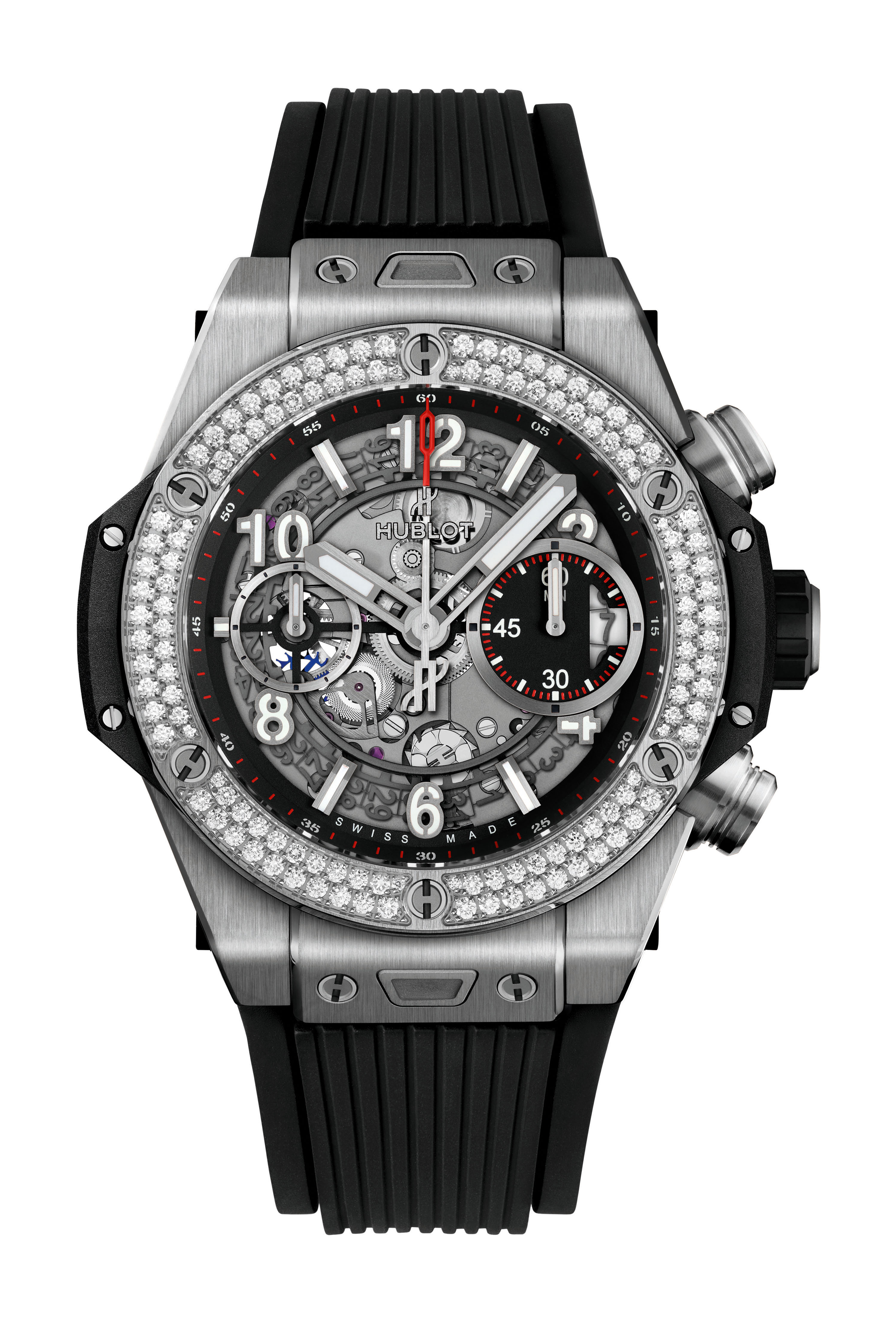 Hublot Big Bang Unico Titanium Diamonds watch