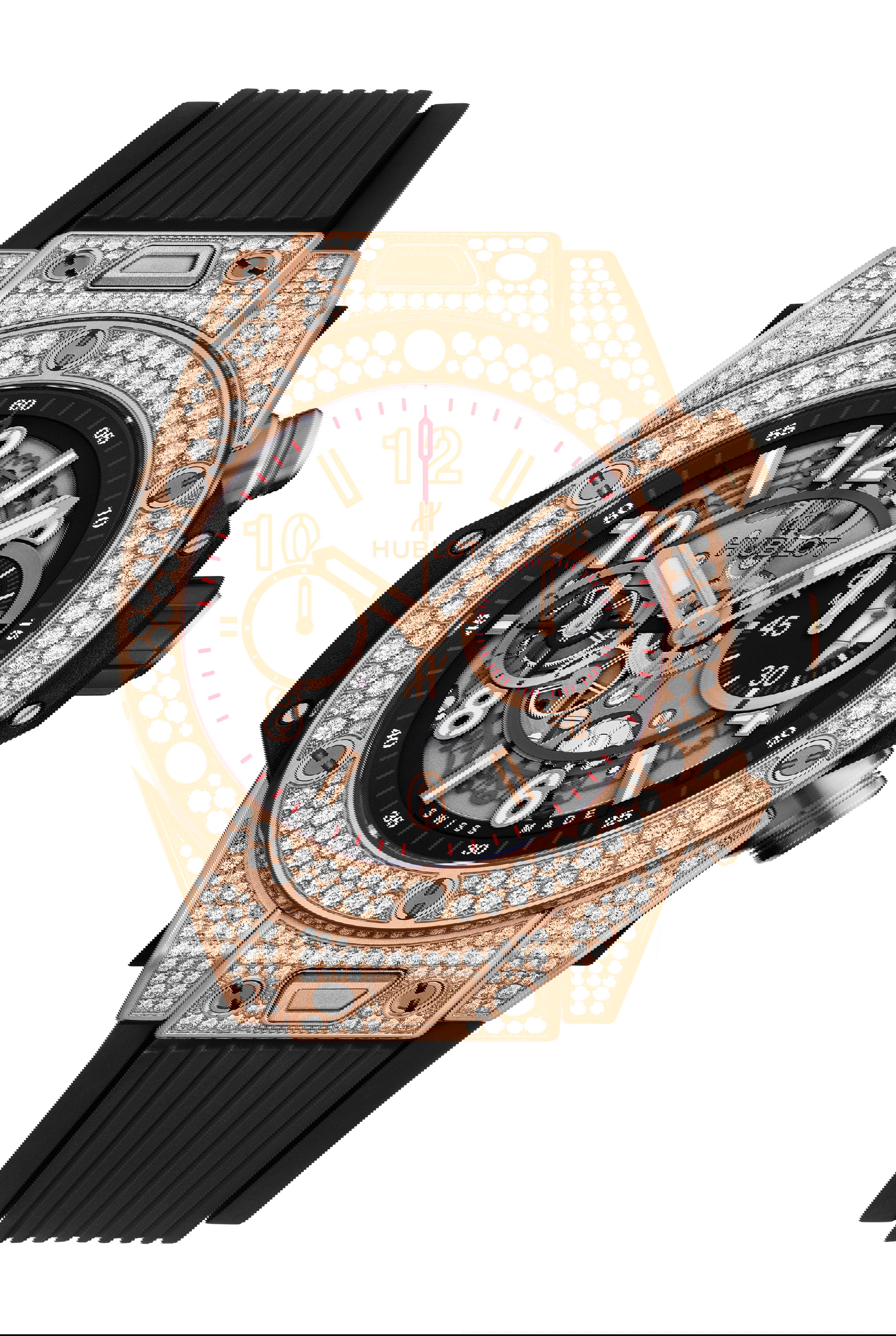 Hublot Big Bang Unico Unico King Gold Pavé watch