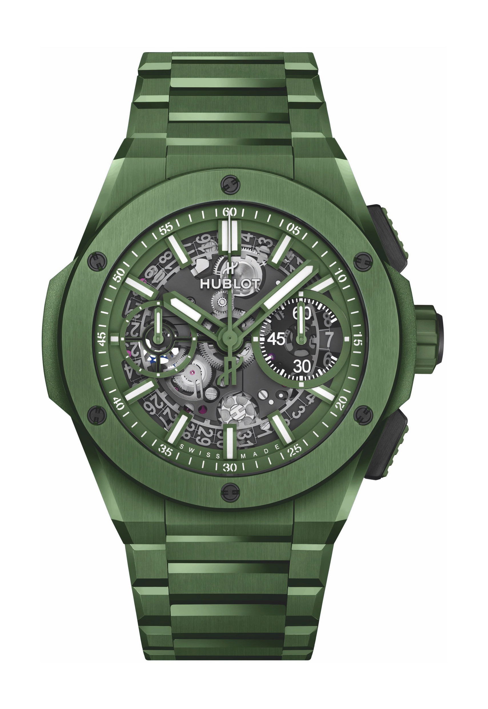Hublot Big Bang Integral Green Ceramic watch