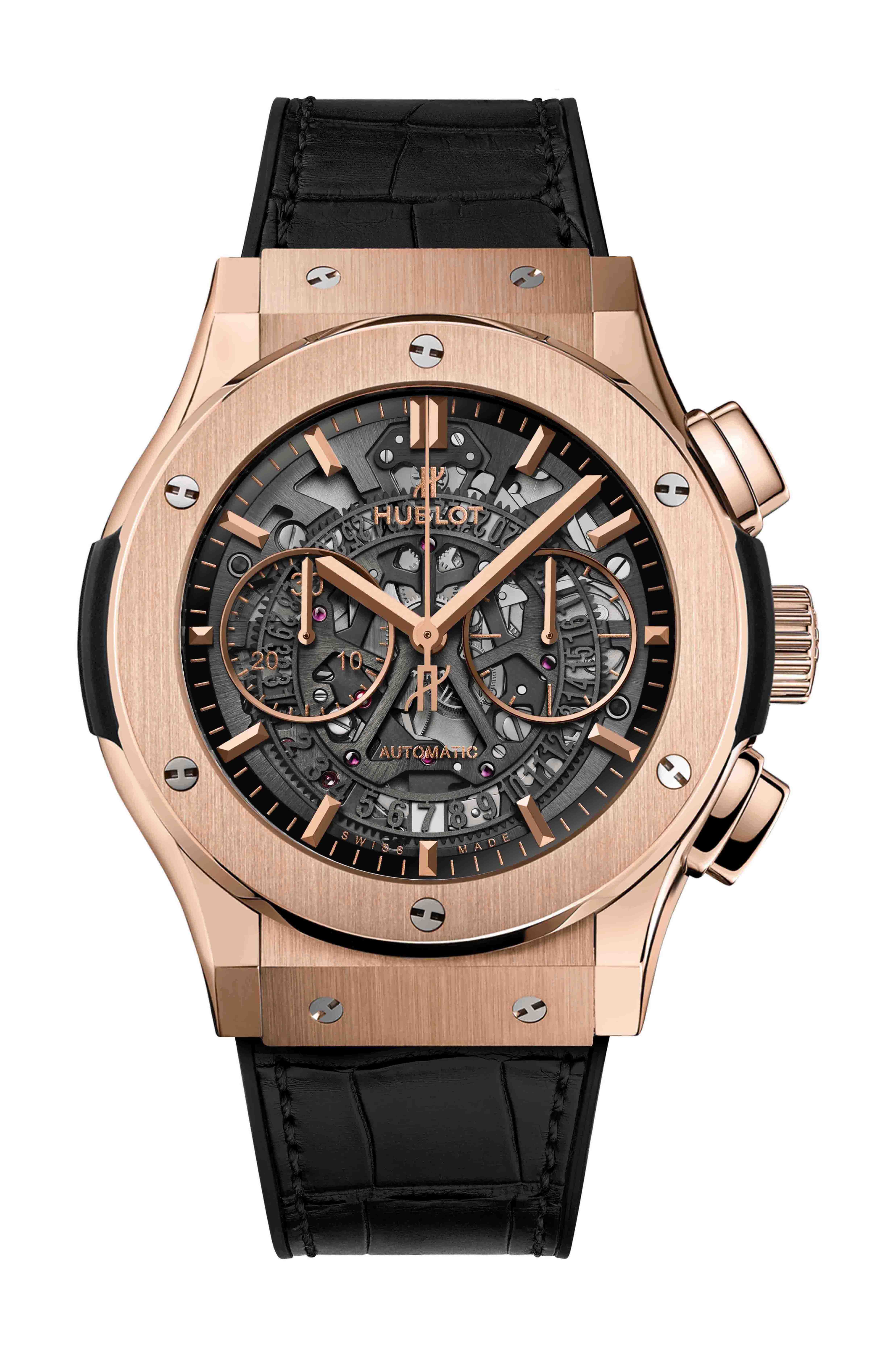 Hublot Classic Fusion Aerofusion King Gold watch