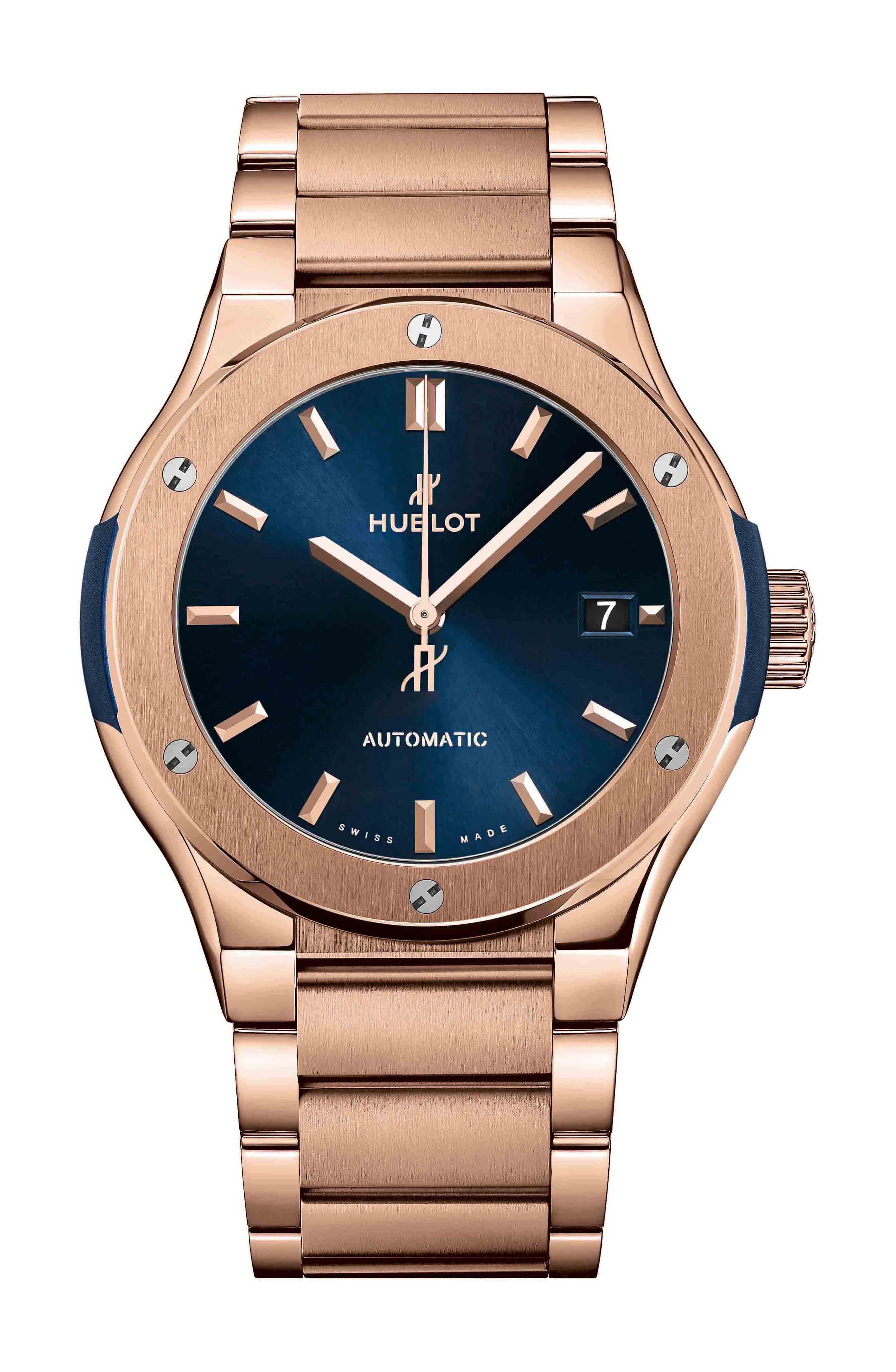 Hublot Classic Fusion Blue King Gold Bracelet watch