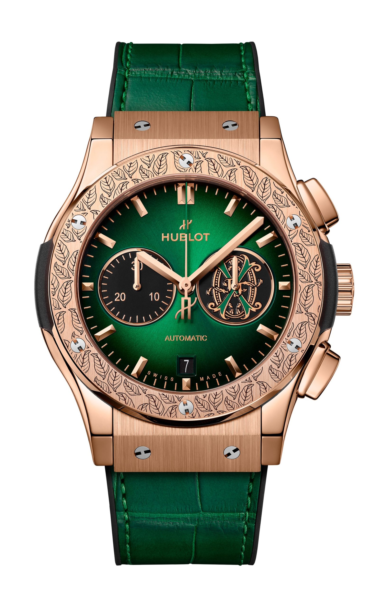 Hublot Classic Fusion Chronograph Arturo Fuente King Gold watch