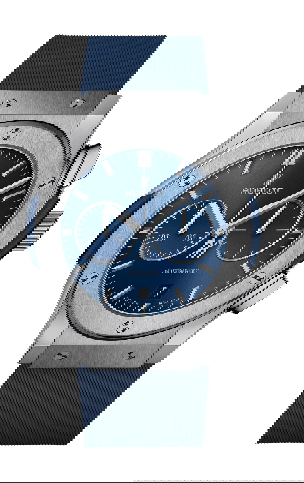 Hublot Classic Fusion Chronograph Titanium Blue watch