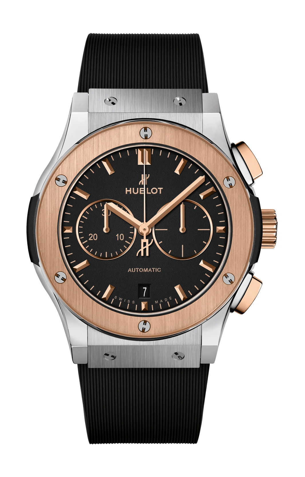 Hublot Classic Fusion Chronograph Titanium King Gold watch