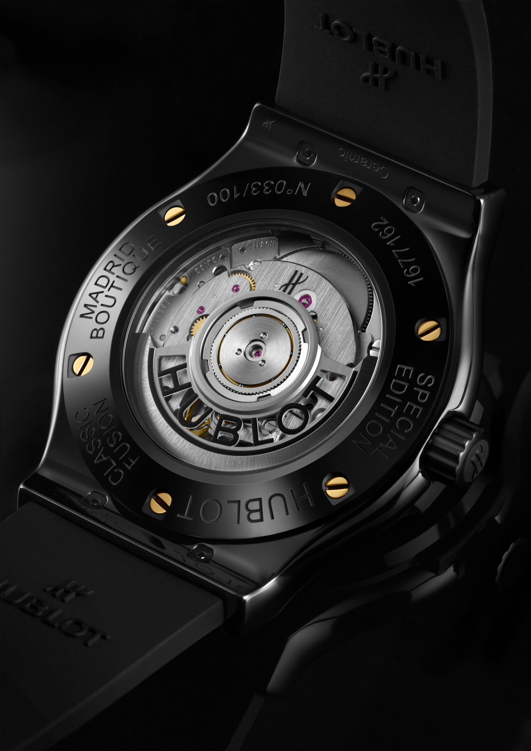 Hublot Classic Fusion Madrid Boutique - View 3