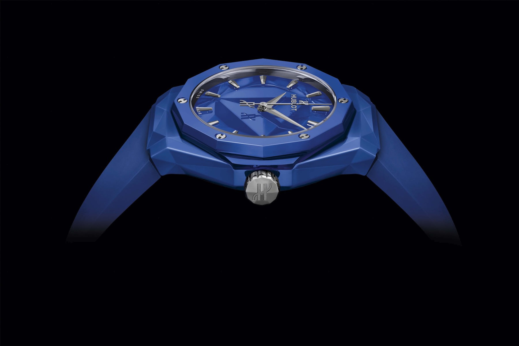 Hublot Classic Fusion Orlinski Blue Ceramic 40mm - View 2