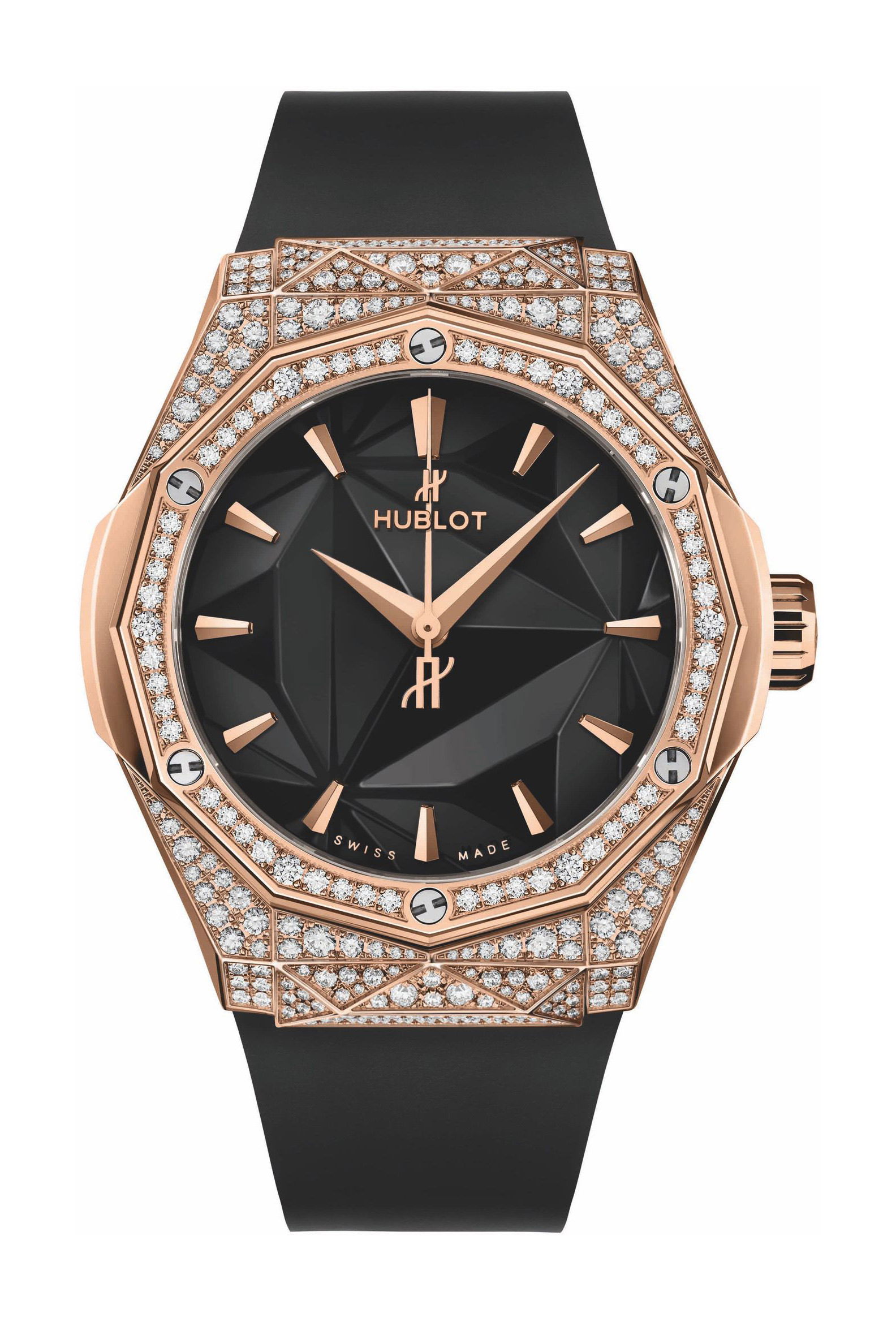 Hublot Classic Fusion Orlinski King Gold Pavé watch