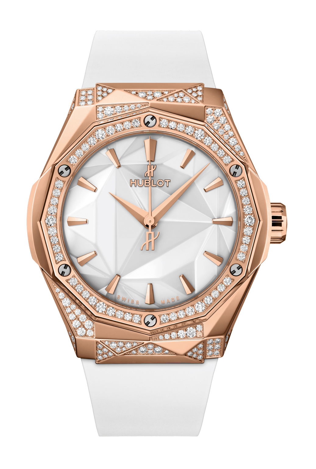 Hublot Classic Fusion Orlinski King Gold White Alternative Pavé 40mm watch