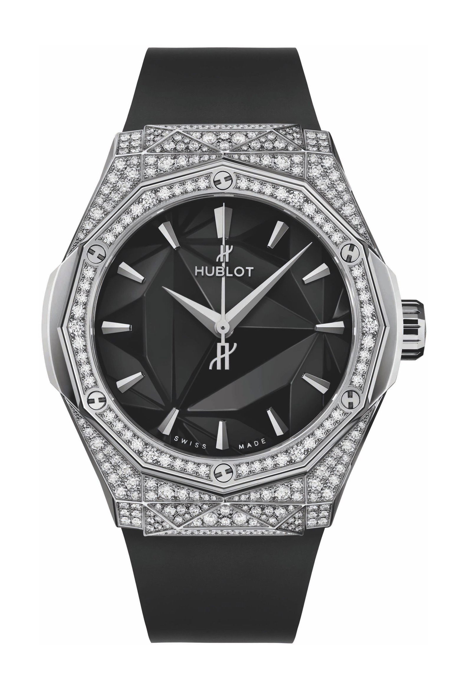 Hublot Classic Fusion Orlinski Titanium Pavé watch