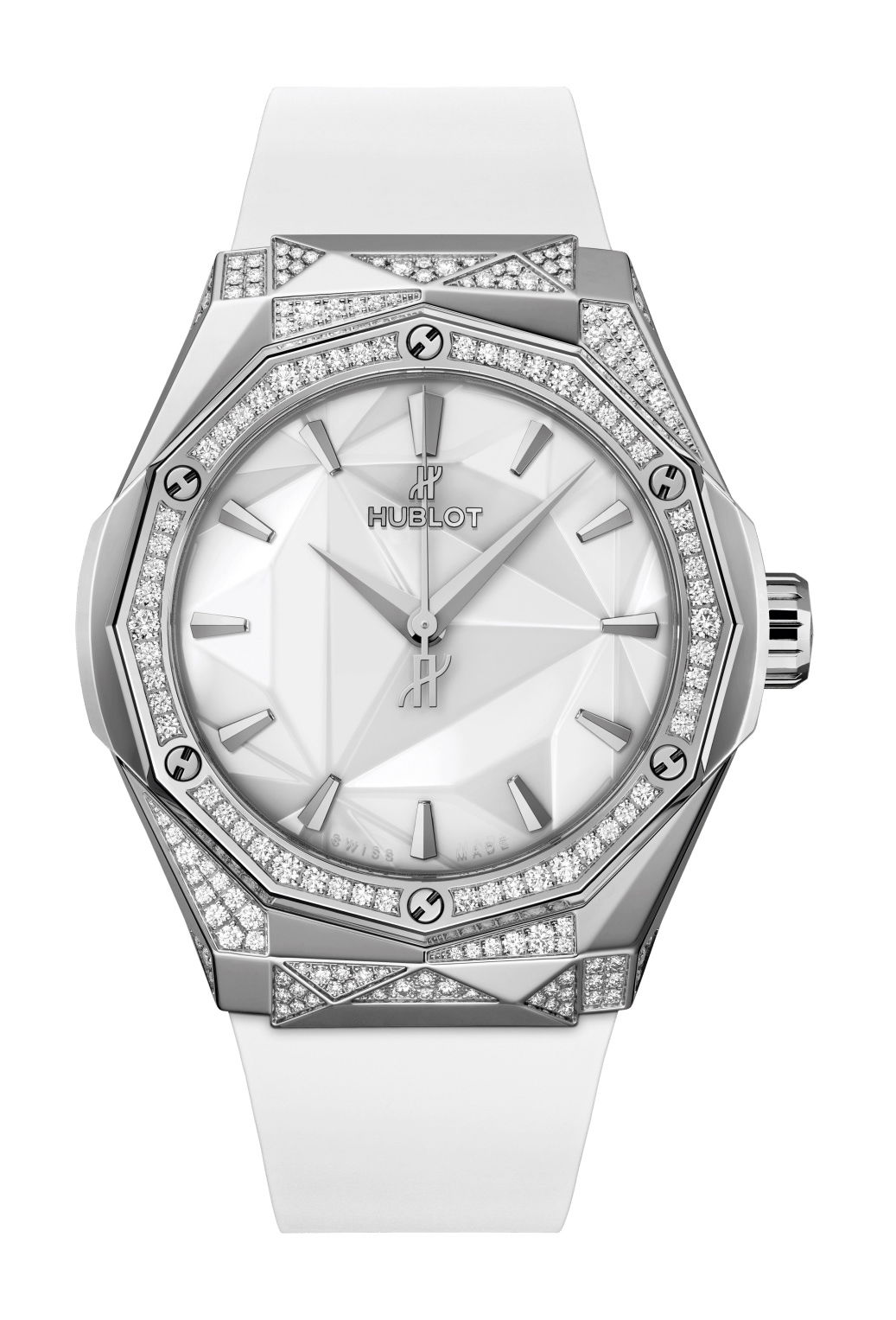 Hublot Classic Fusion Orlinski Titanium White Alternative Pavé 40mm watch