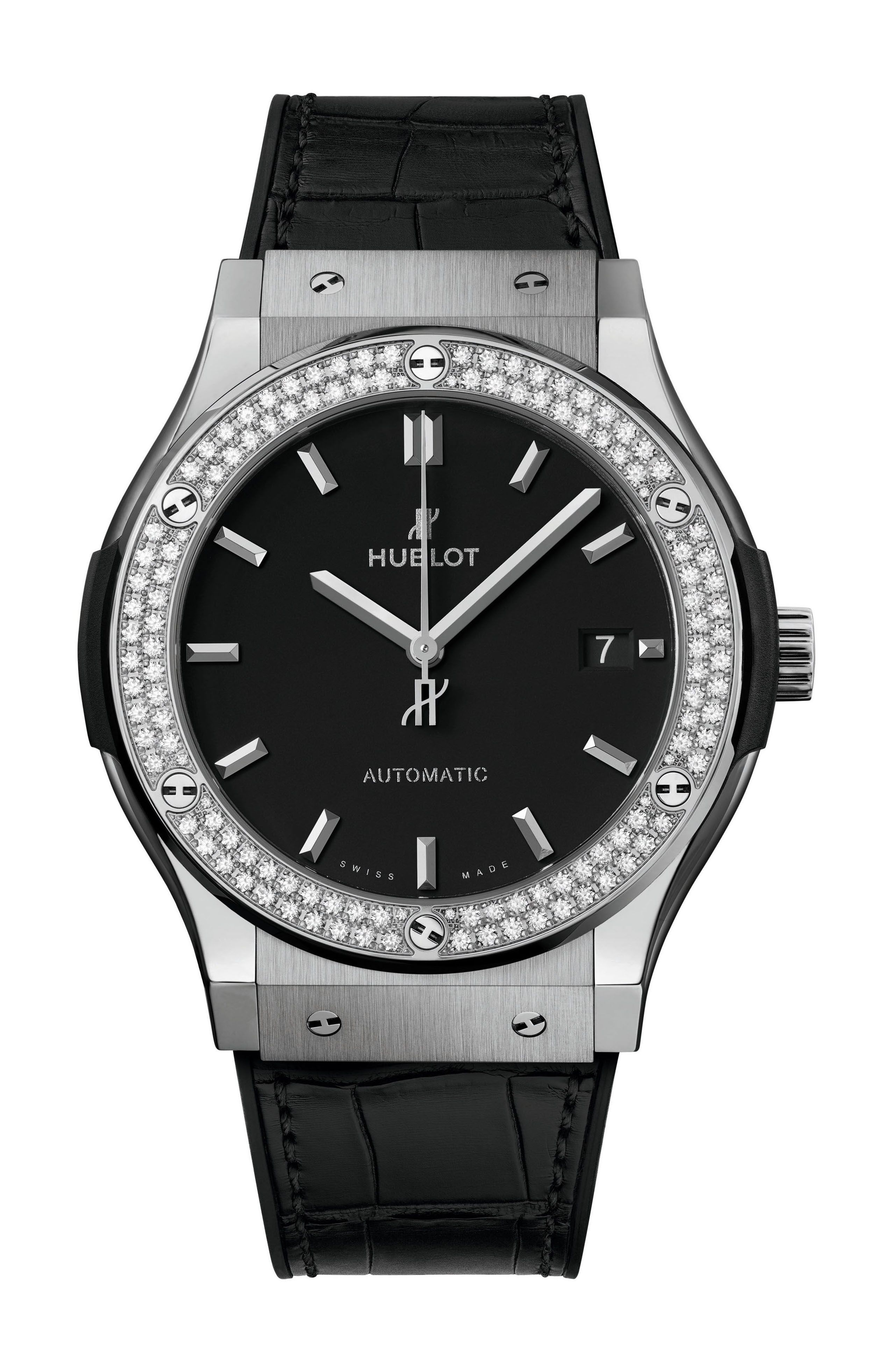 Hublot Classic Fusion Titanium Diamonds watch