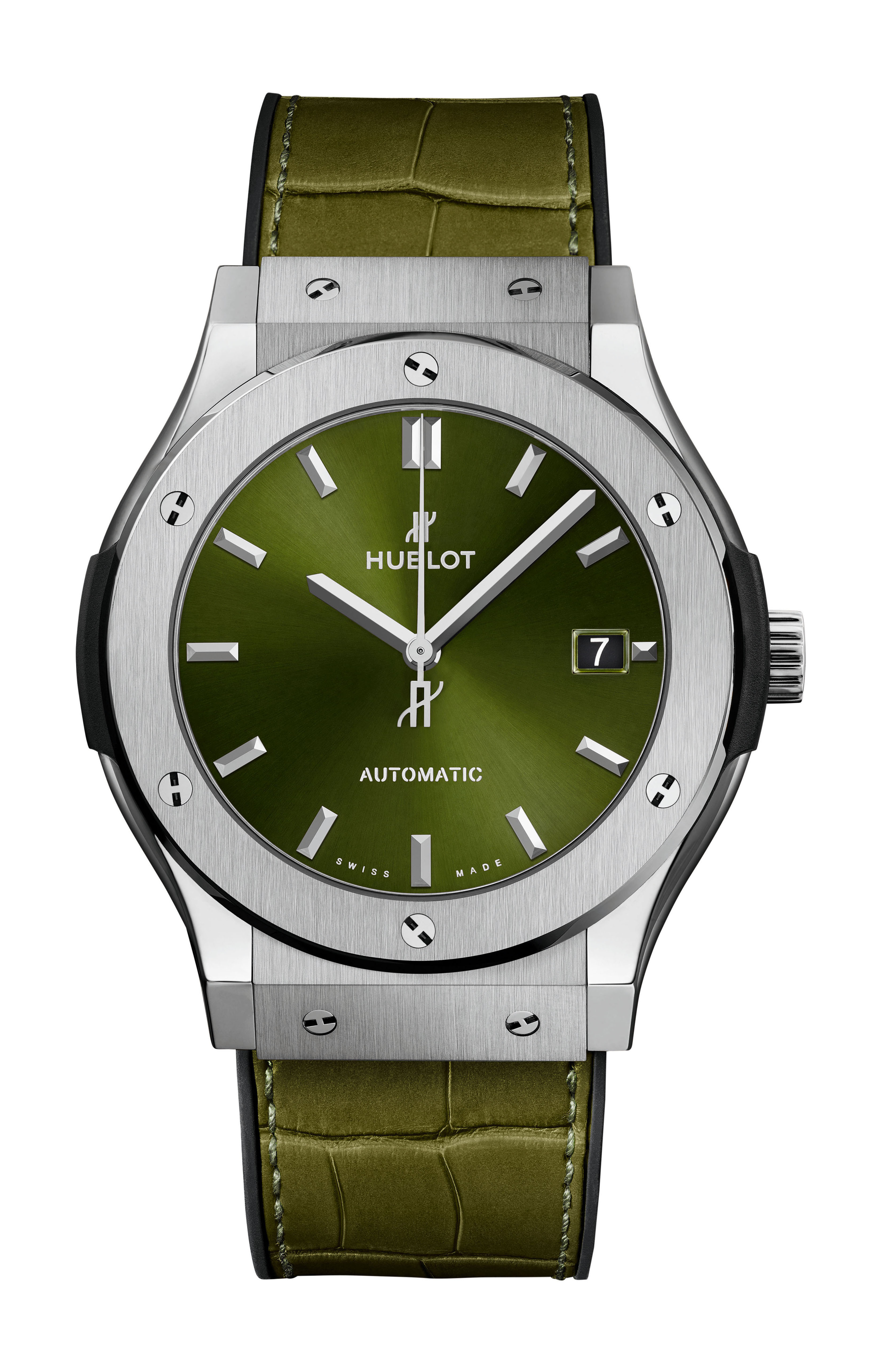 Hublot Classic Fusion Titanium Green watch