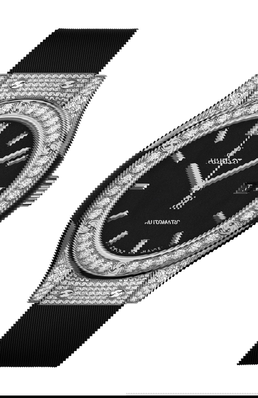 Hublot Classic Fusion Titanium Pavé watch