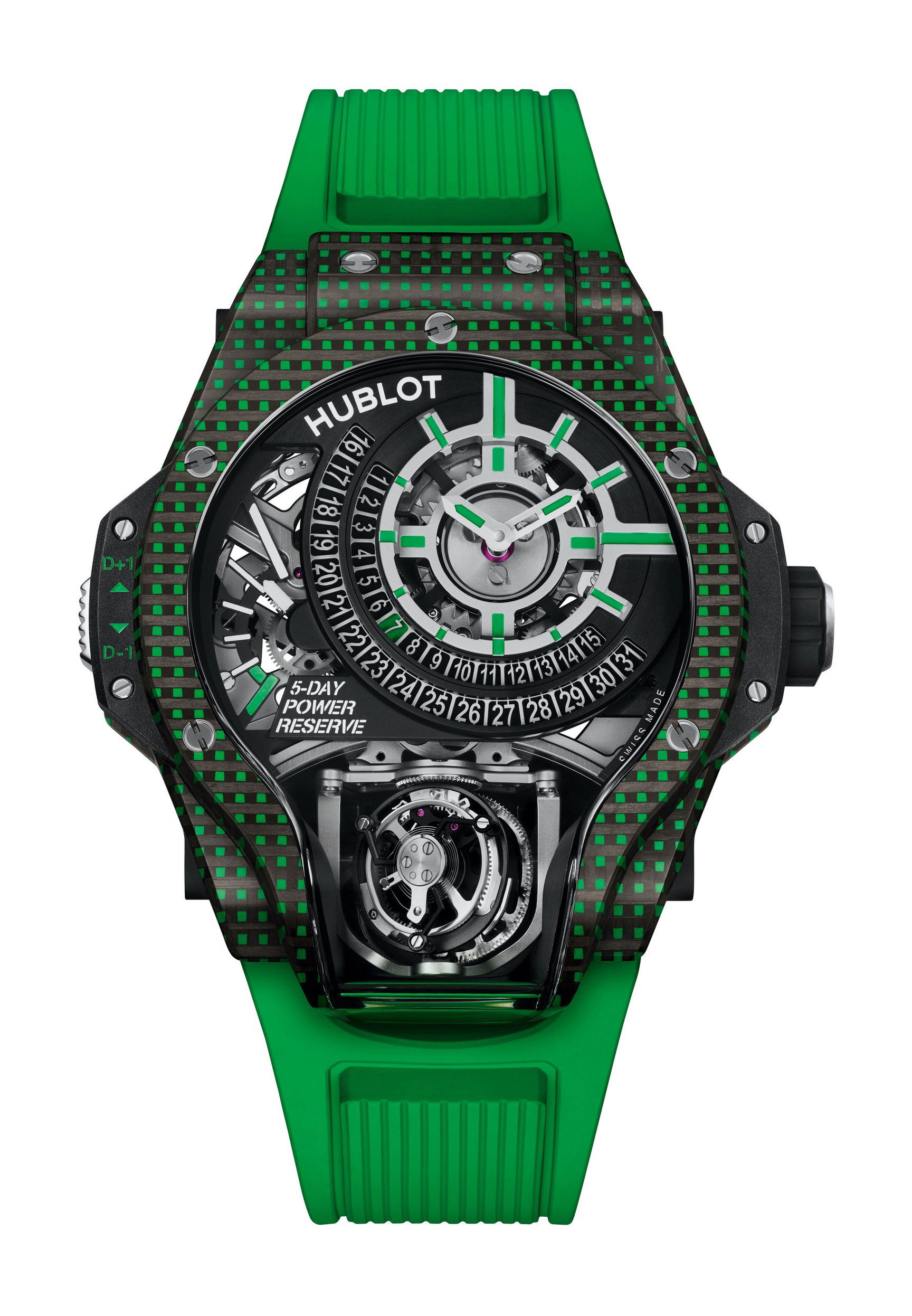 Hublot MP-09 Tourbillon Bi-Axis 5 Days Power Reserve 3D Carbone watch