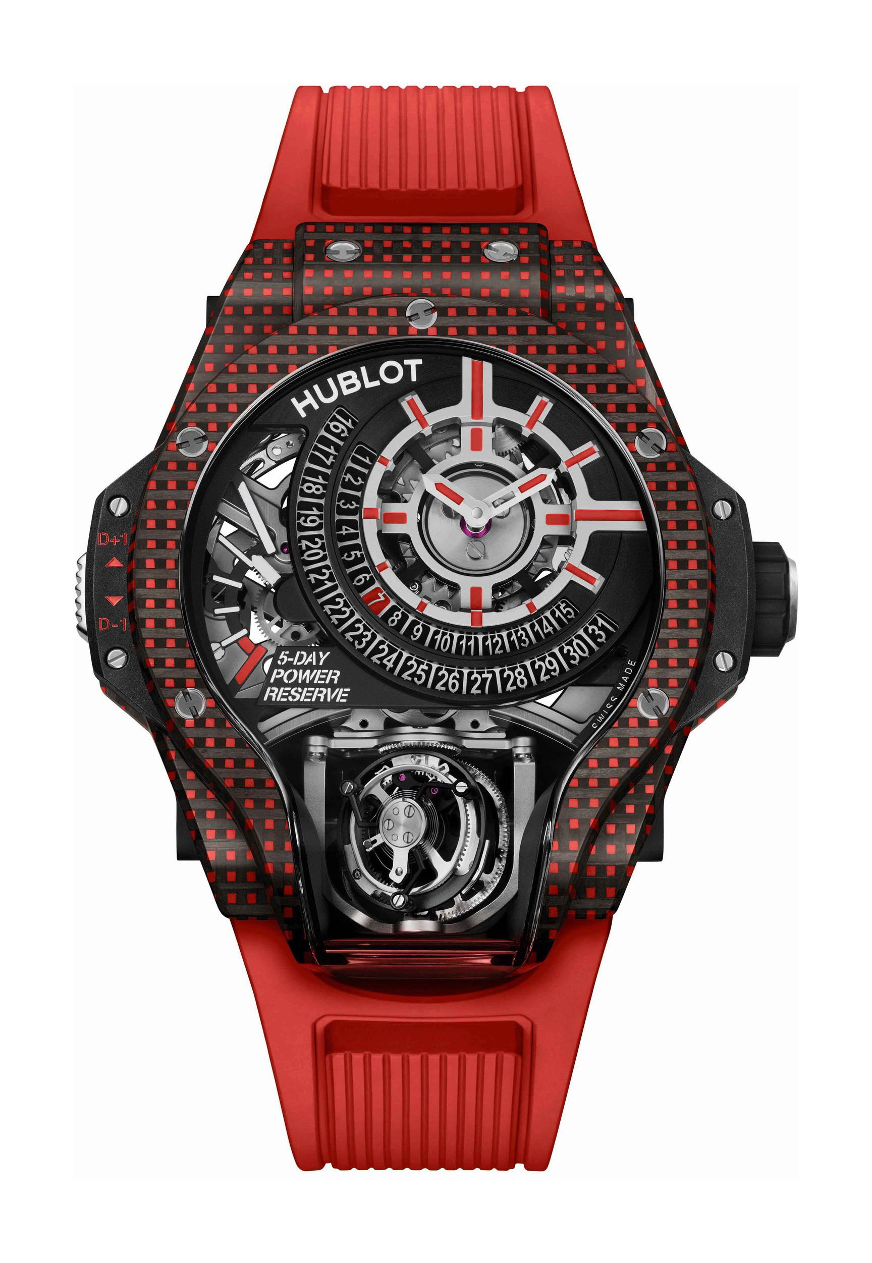 Hublot MP-09 Tourbillon Bi-Axis 5 Days Power Reserve 3D Carbone watch