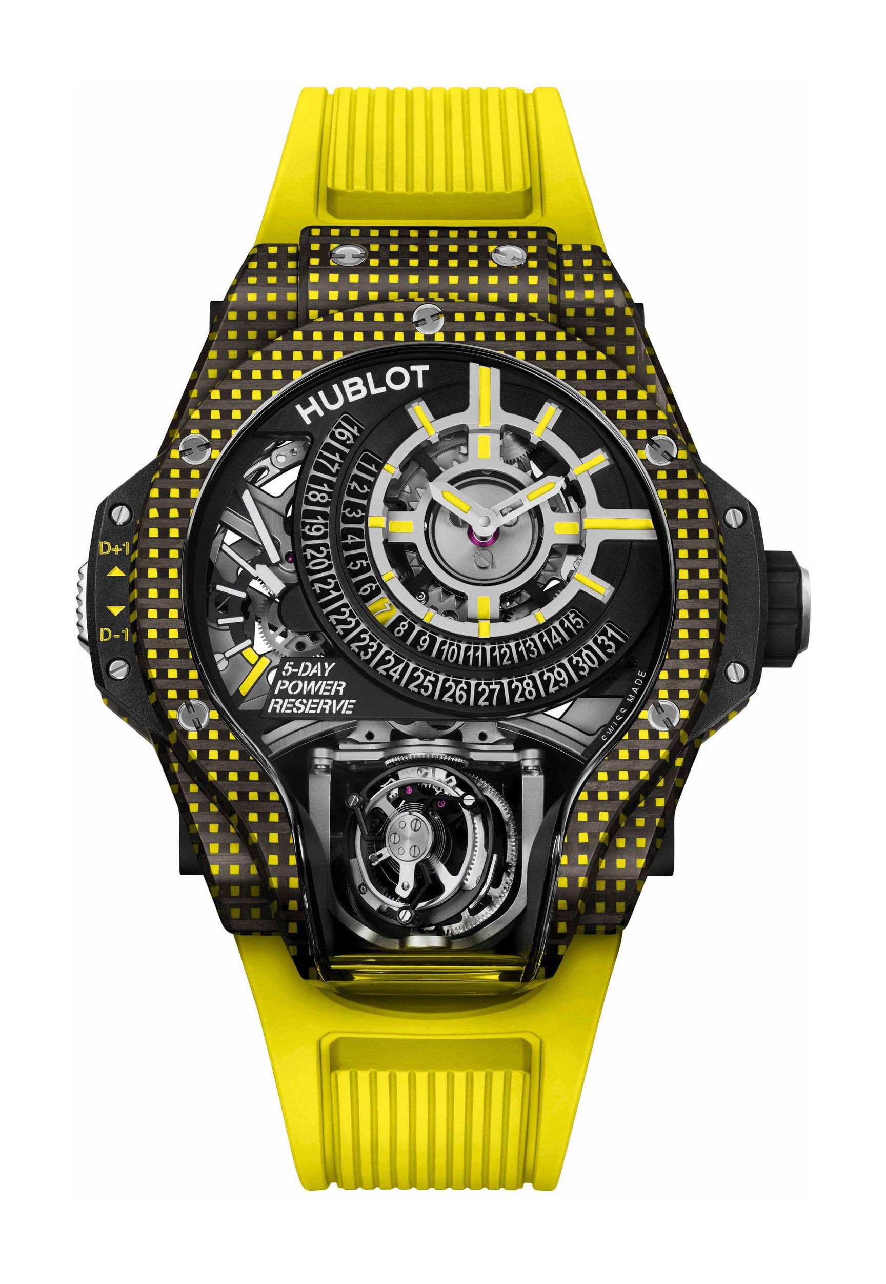 Hublot MP-09 Tourbillon Bi-Axis 5 Days Power Reserve 3D Carbone watch