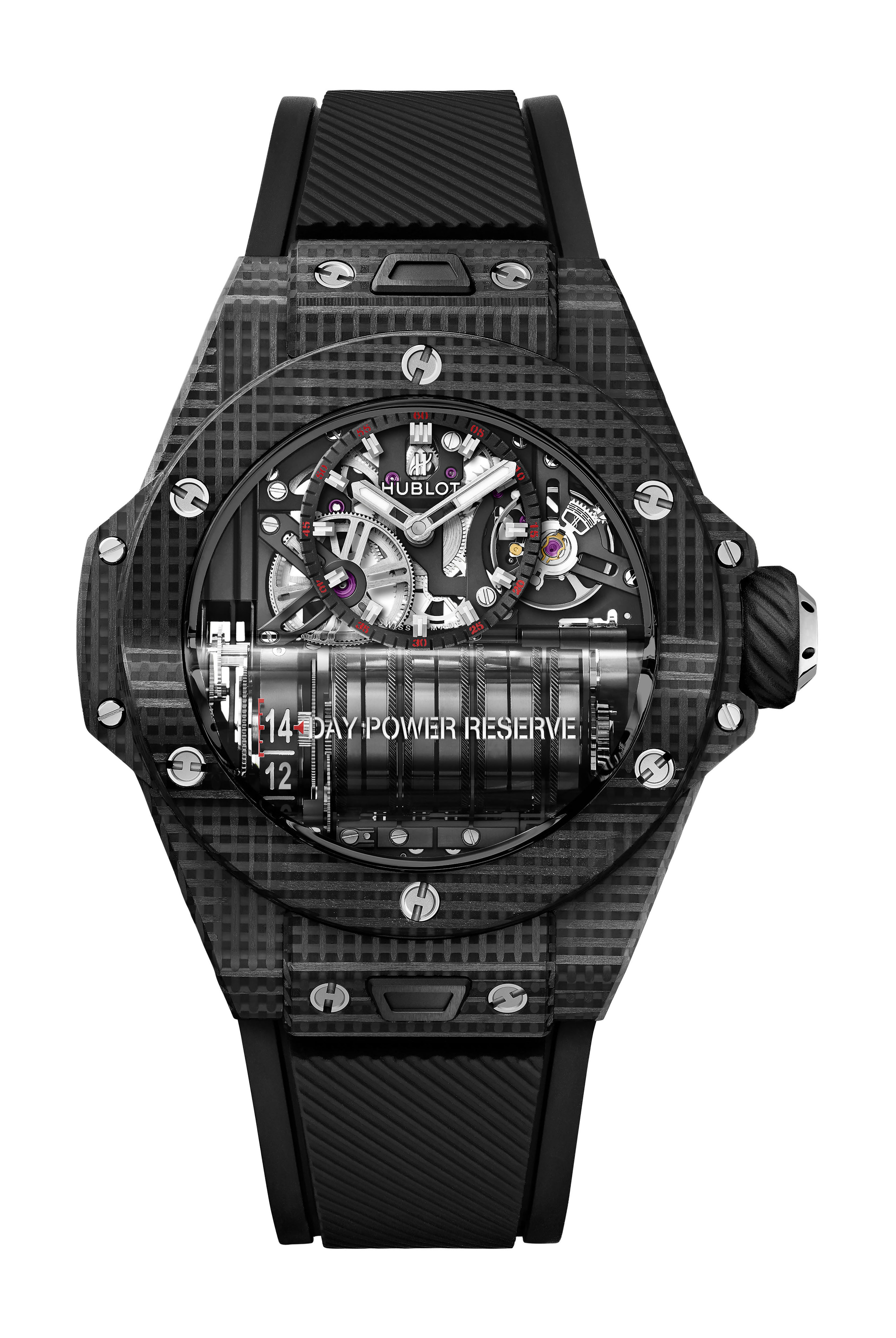 Hublot MP-11 Power Reserve 14 Days 3D Carbon watch