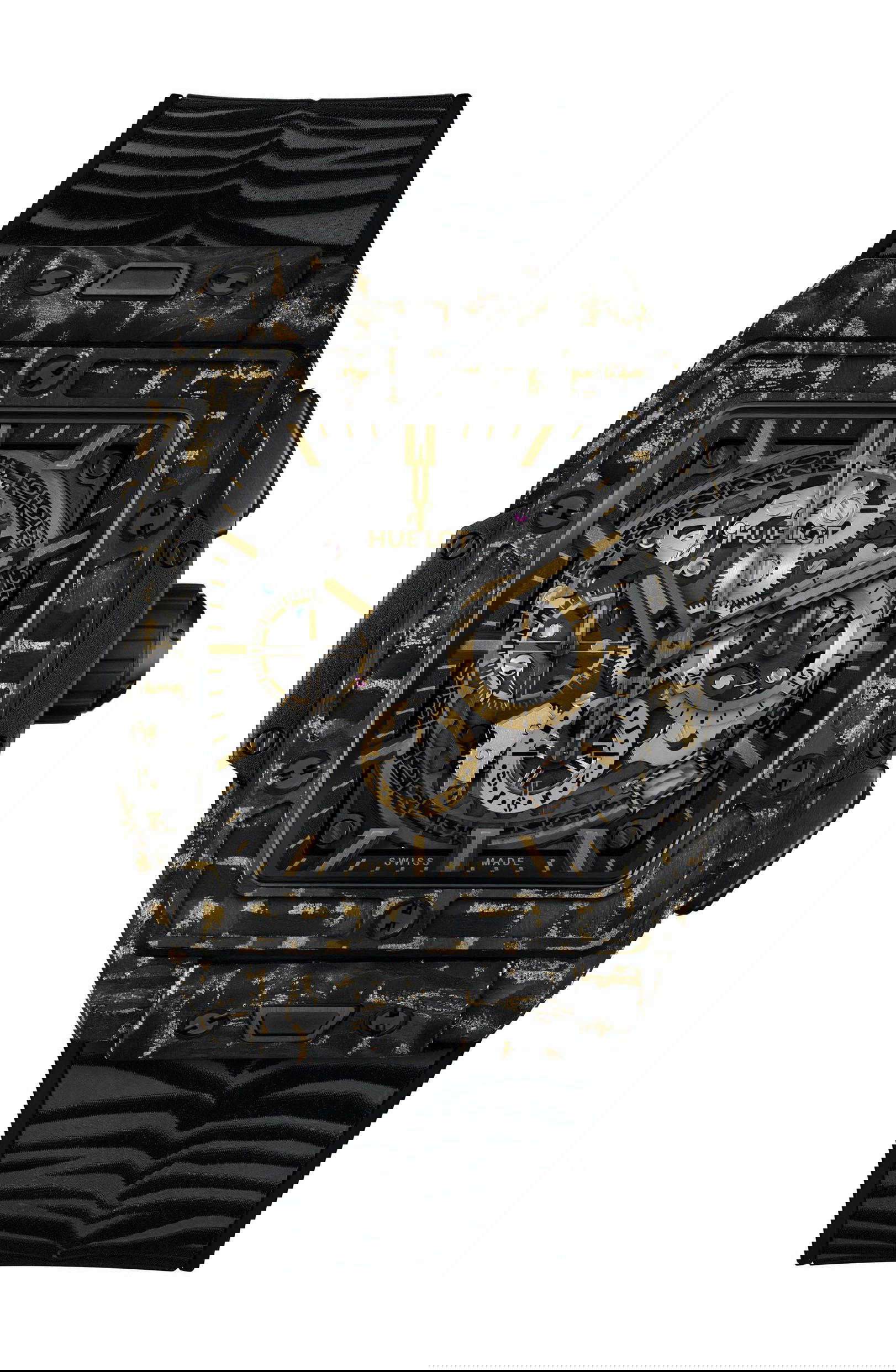 Hublot Spirit of Big Bang Carbon Gold Tiger watch