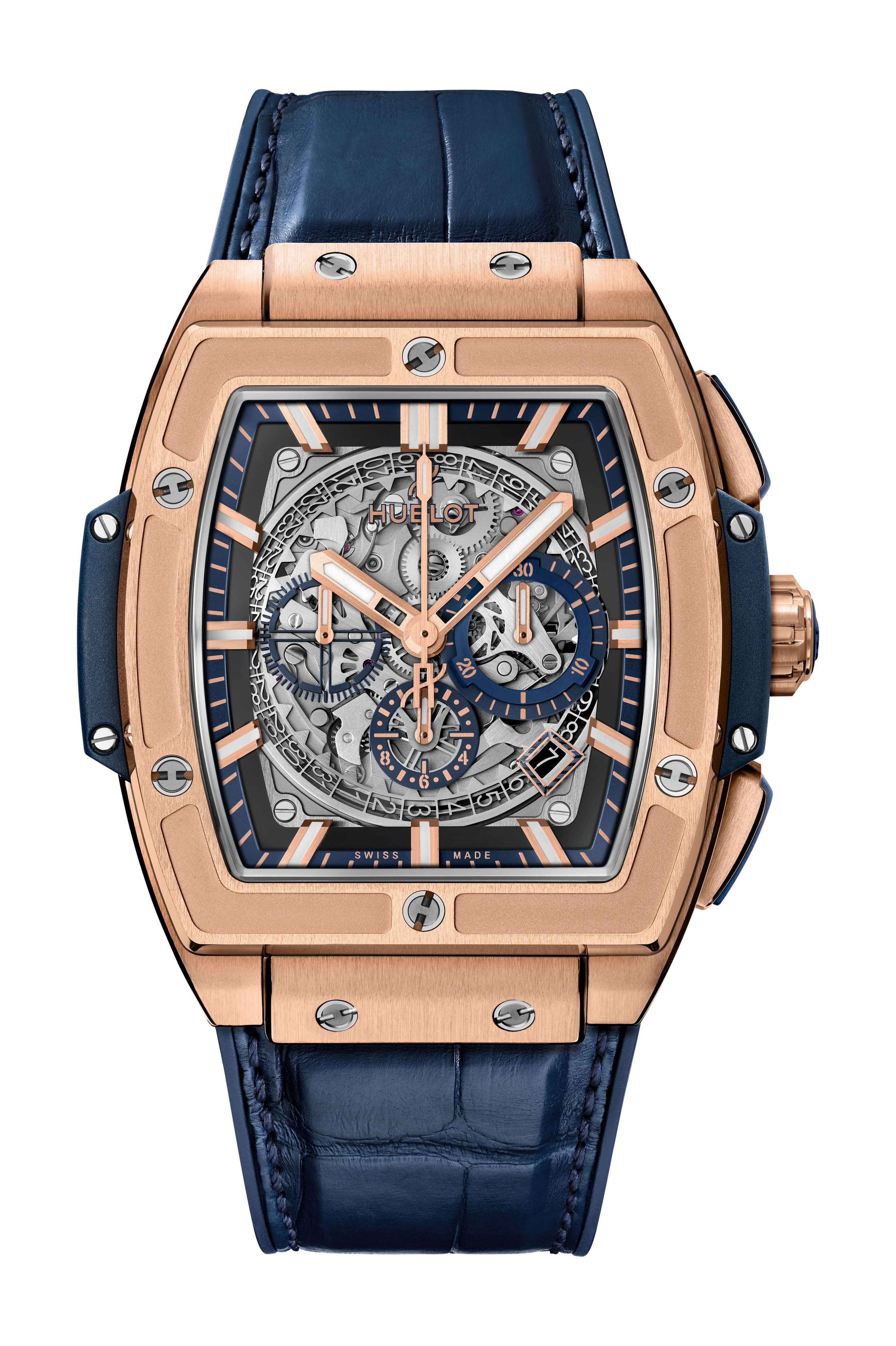 Hublot Spirit of Big Bang King Gold Blue watch