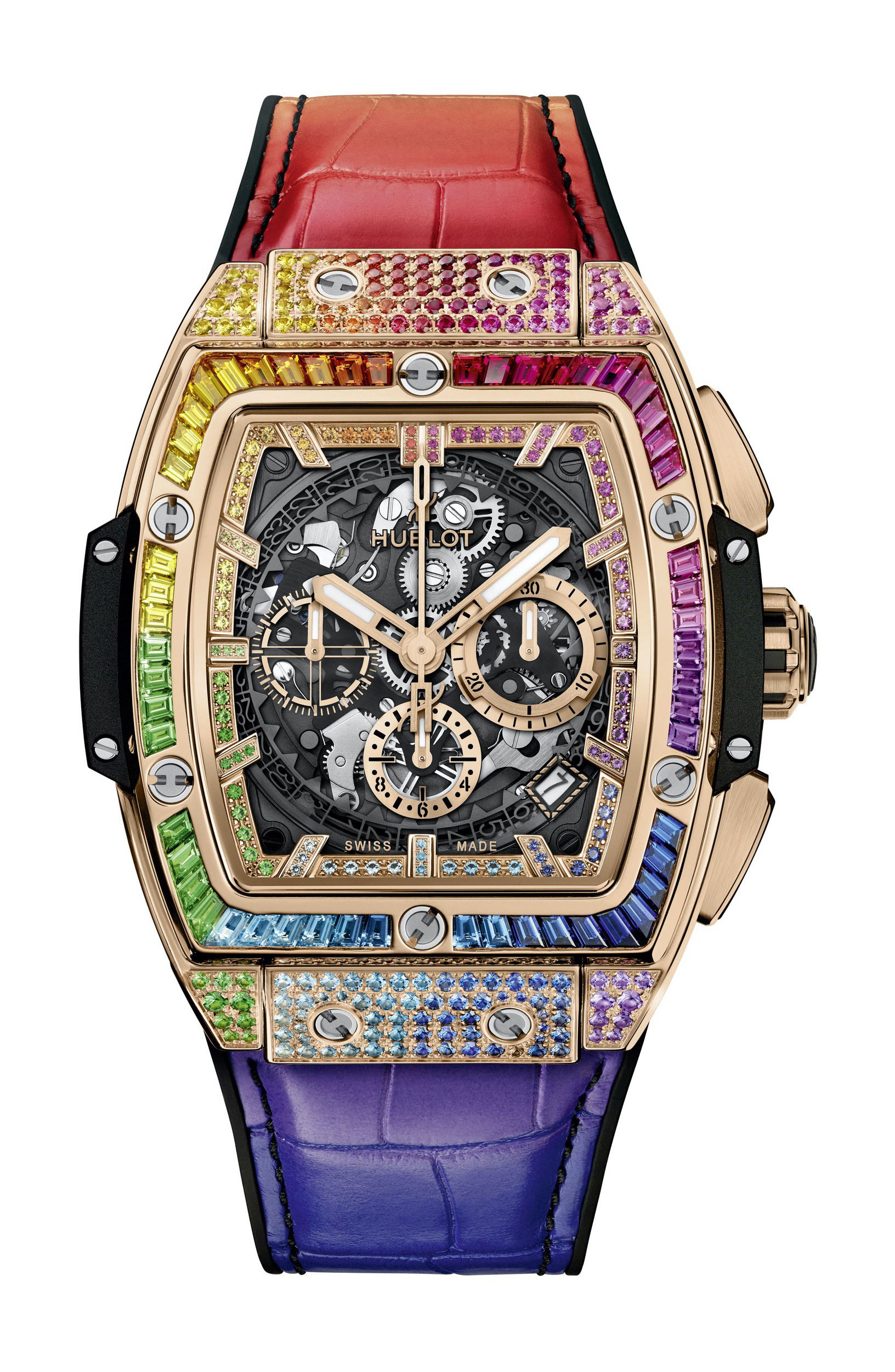 Hublot Spirit of Big Bang King Gold Rainbow watch