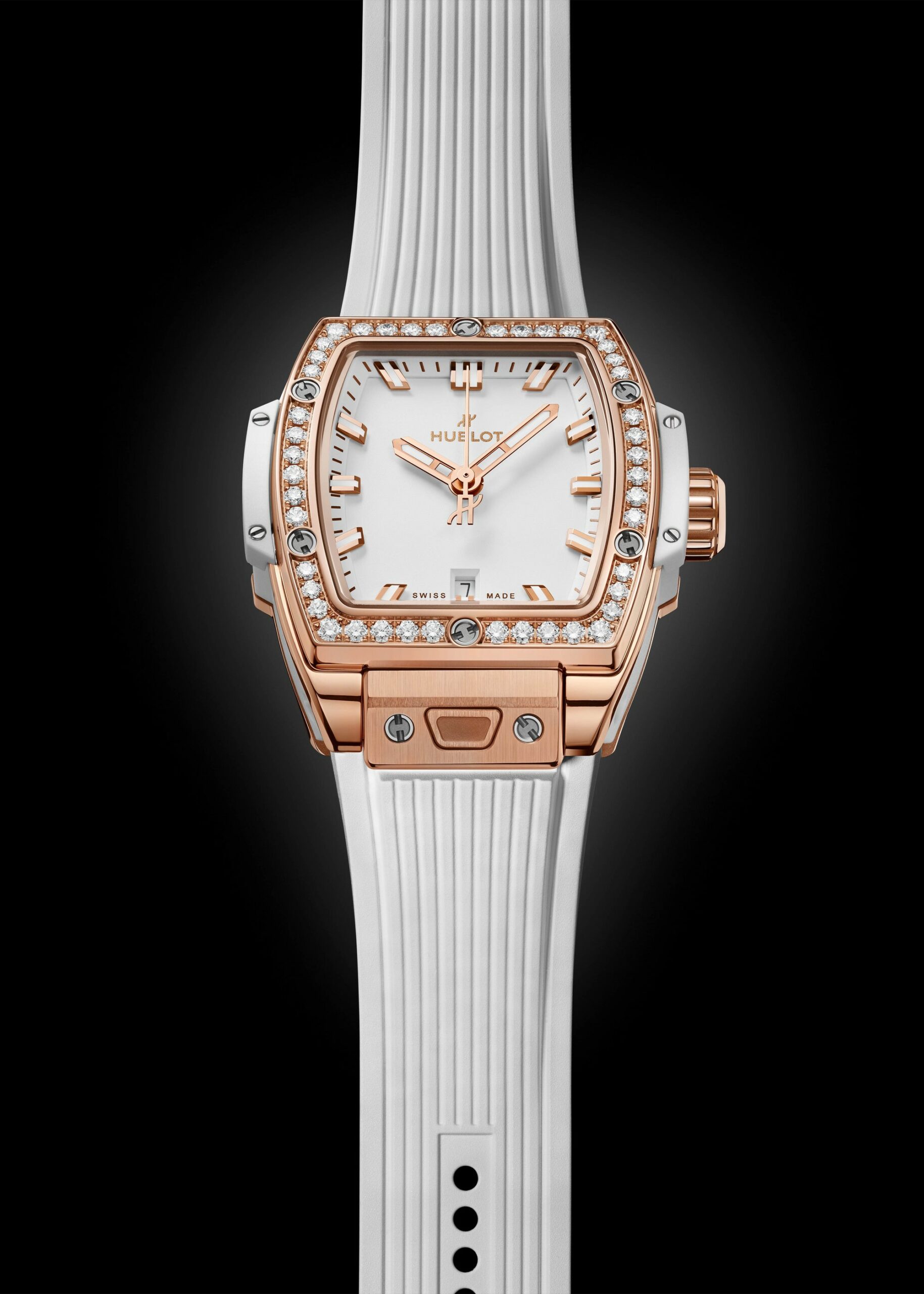 Hublot Spirit of Big Bang King Gold White Diamonds - View 3