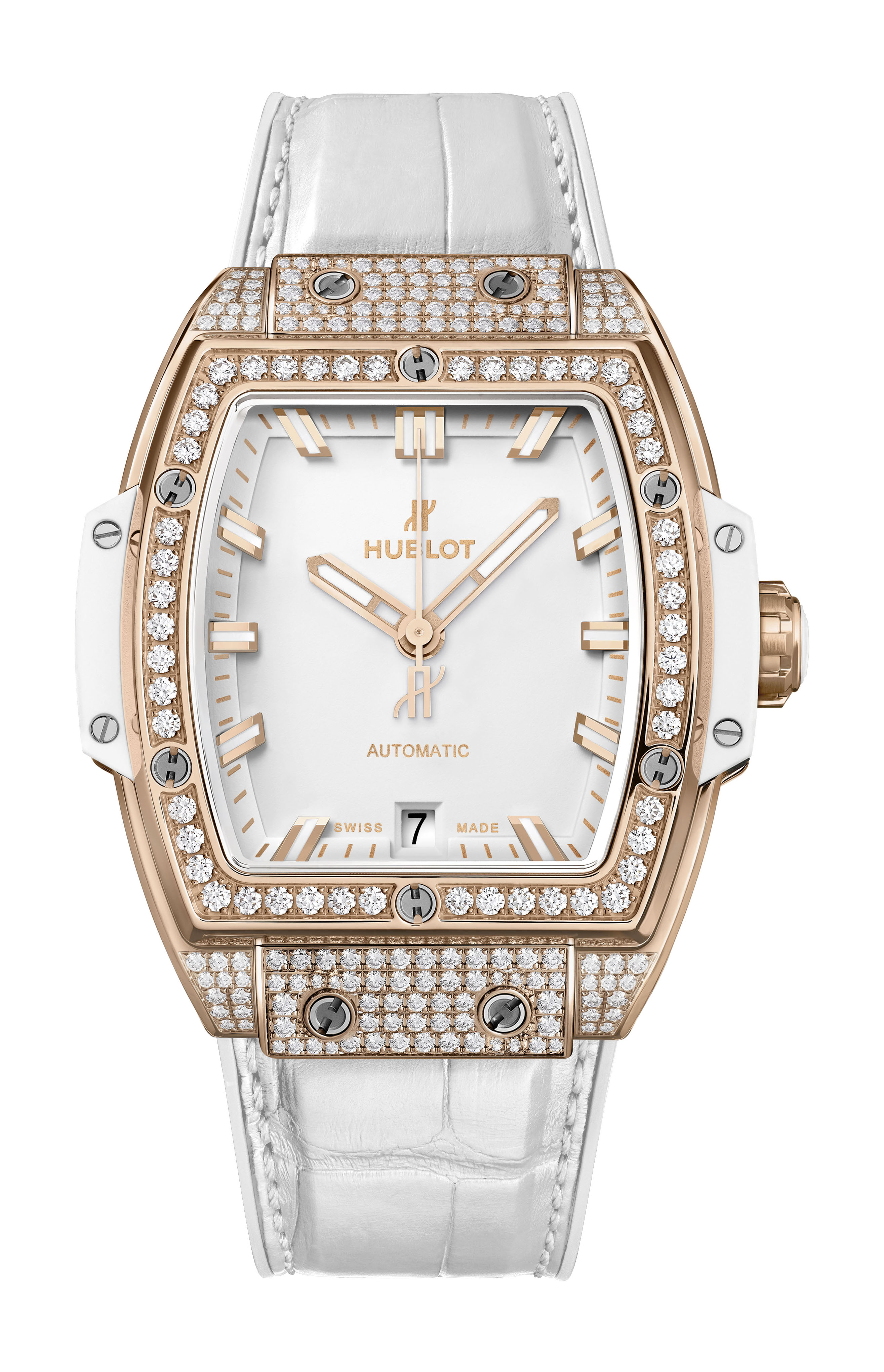 Hublot Spirit of Big Bang King Gold White Pavé watch