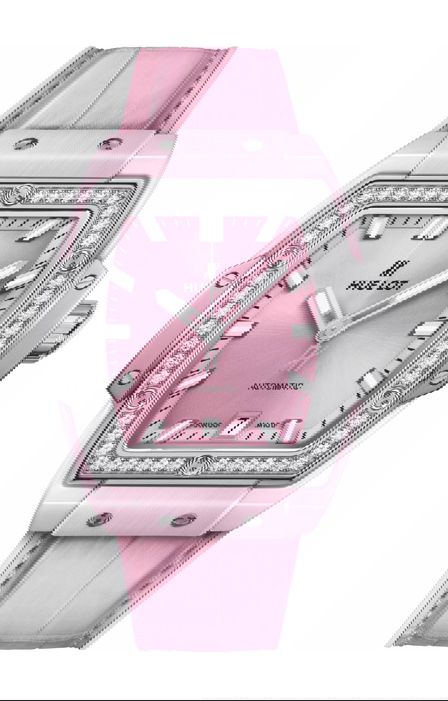 Hublot Spirit of Big Bang Pink Ceramic Titanium Diamonds watch