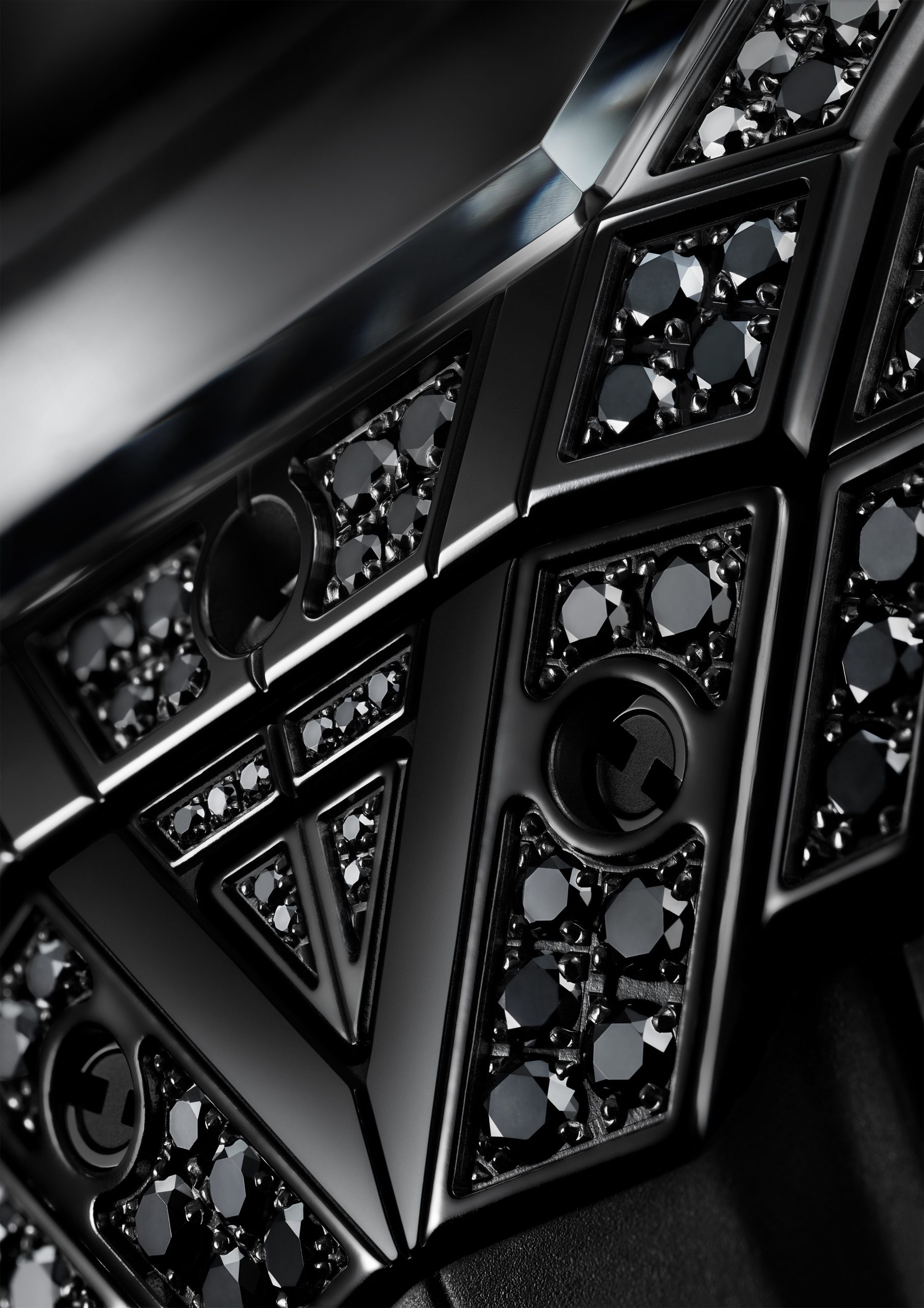 Hublot Spirit of Big Bang Sang Bleu All Black Pavé - View 2