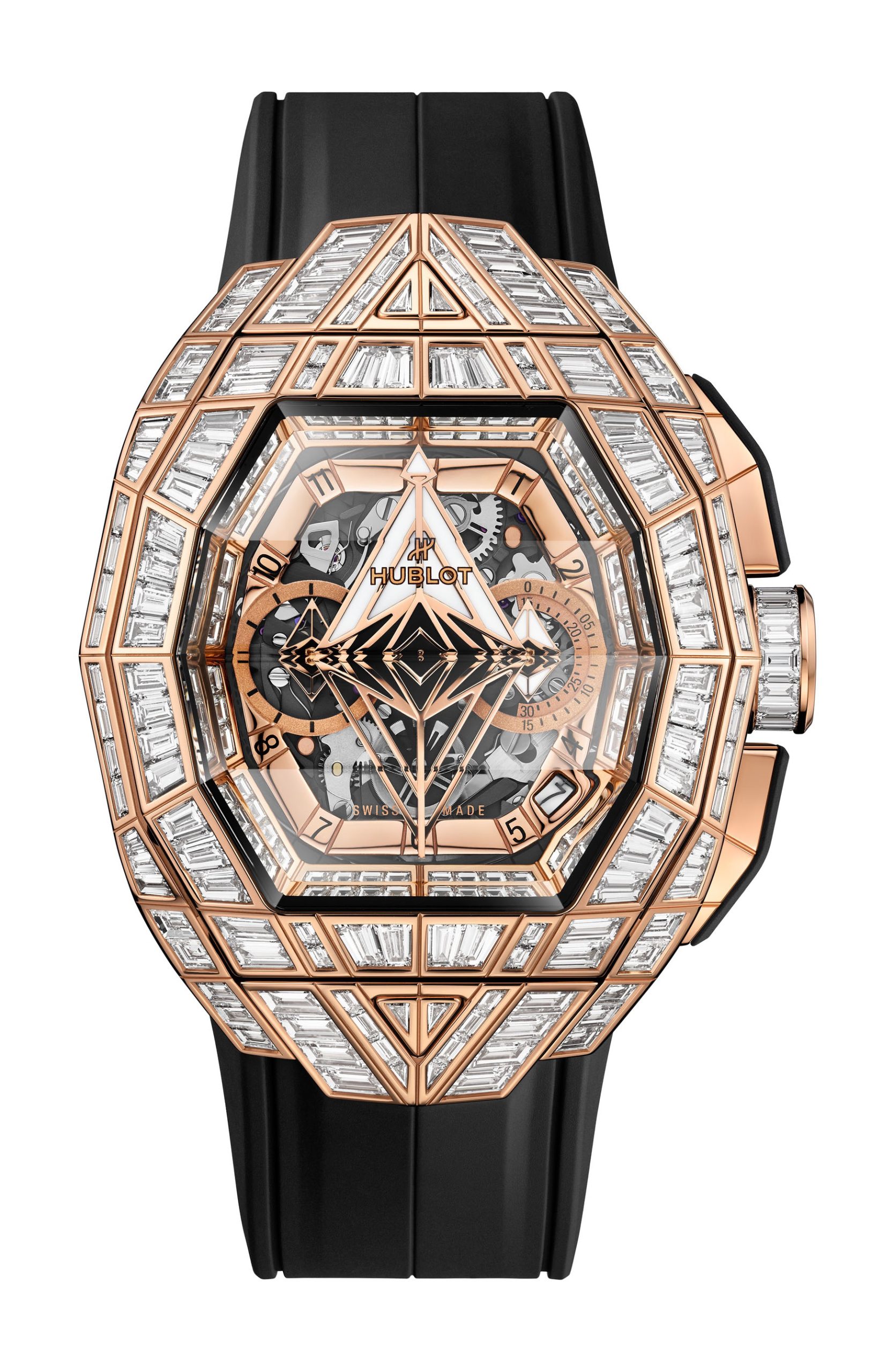 Hublot Spirit of Big Bang Sang Bleu High Jewellery King Gold watch