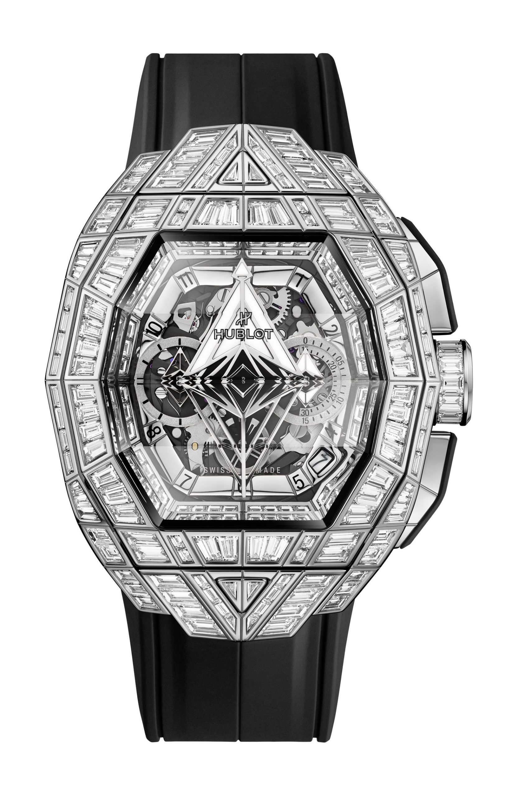 Hublot Spirit of Big Bang Sang Bleu High Jewellery White Gold watch