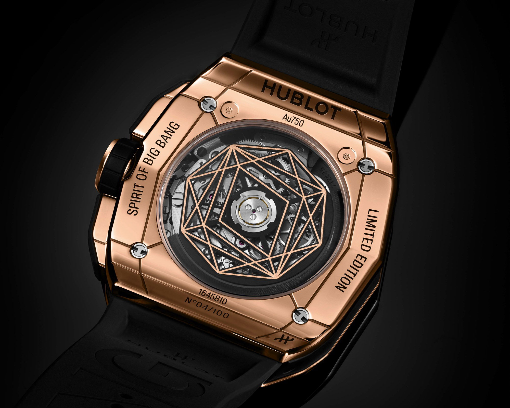 Hublot Spirit of Big Bang Sang Bleu King Gold - View 3