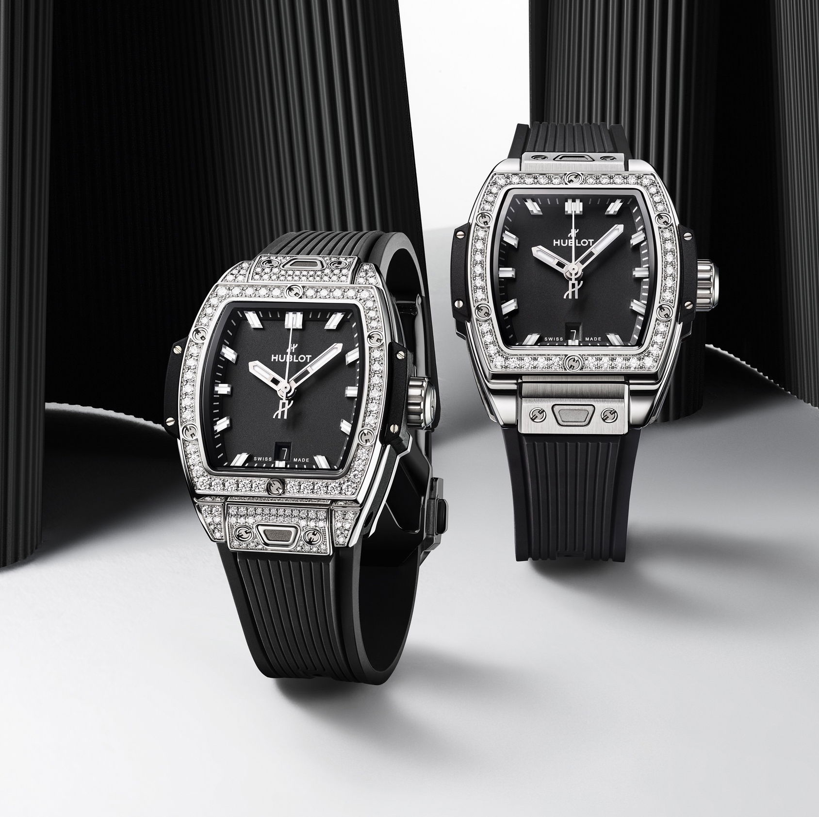 Hublot Spirit of Big Bang Steel Diamonds - View 2