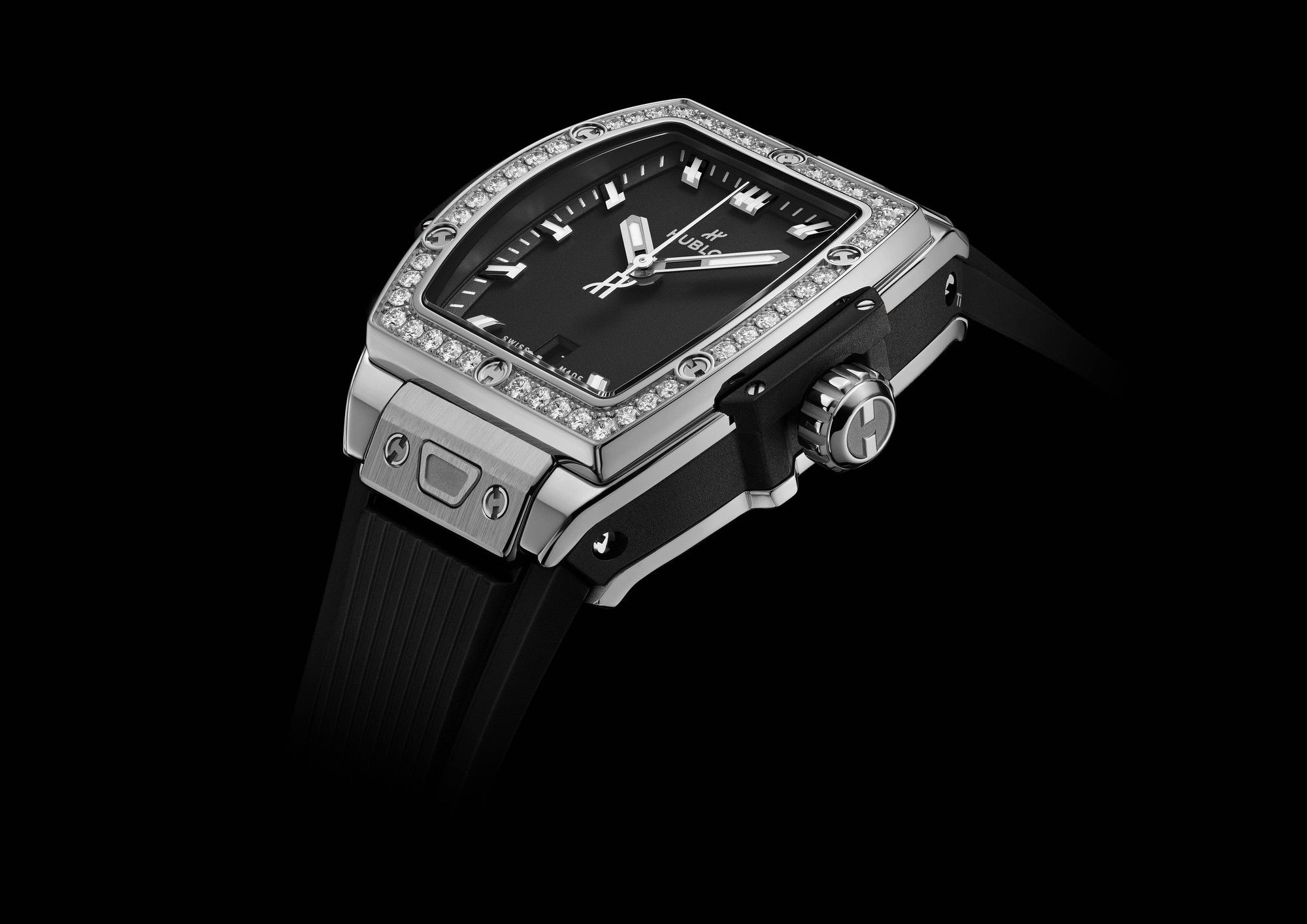 Hublot Spirit of Big Bang Steel Diamonds - View 3