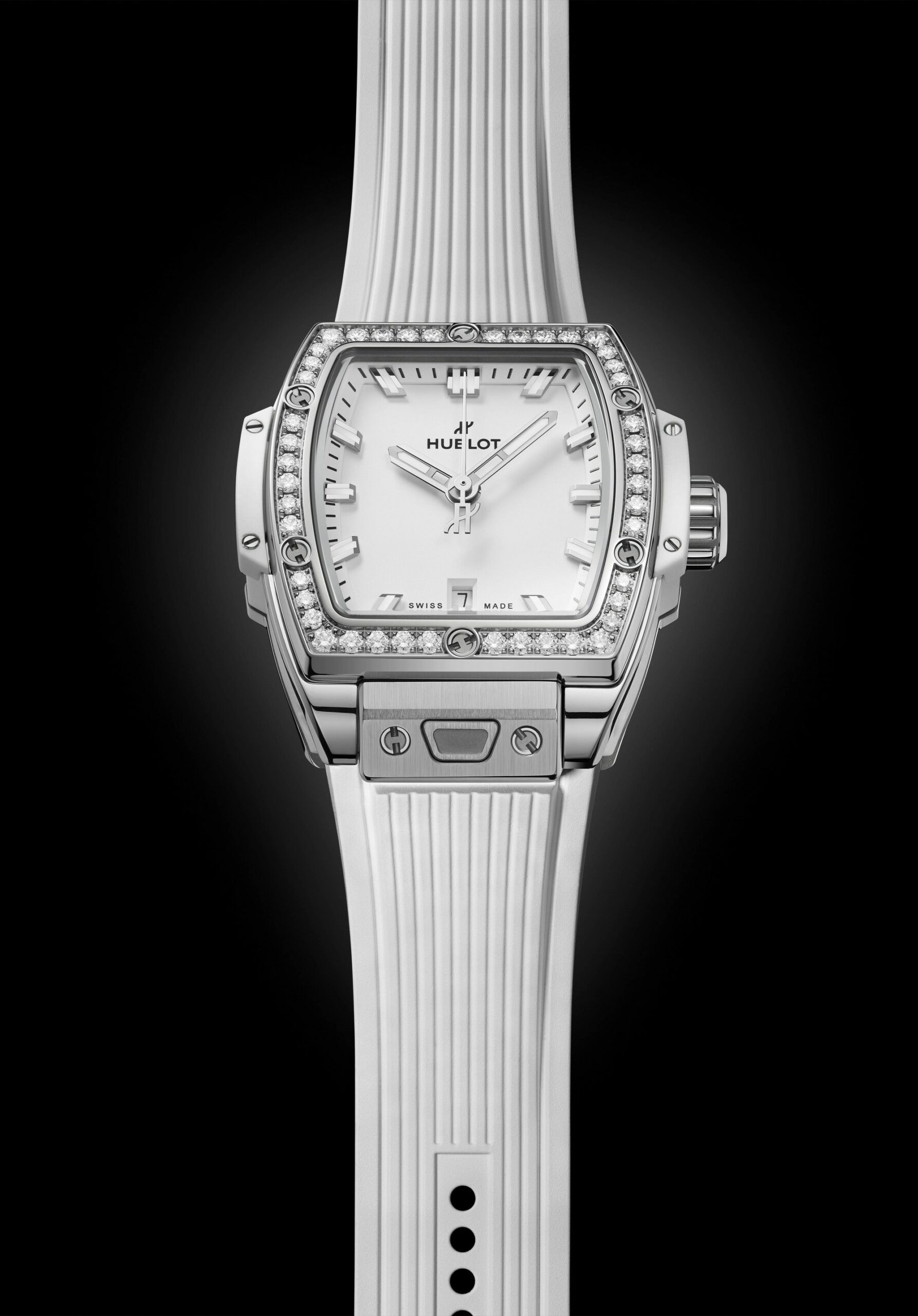 Hublot Spirit of Big Bang Steel White Diamonds - View 3