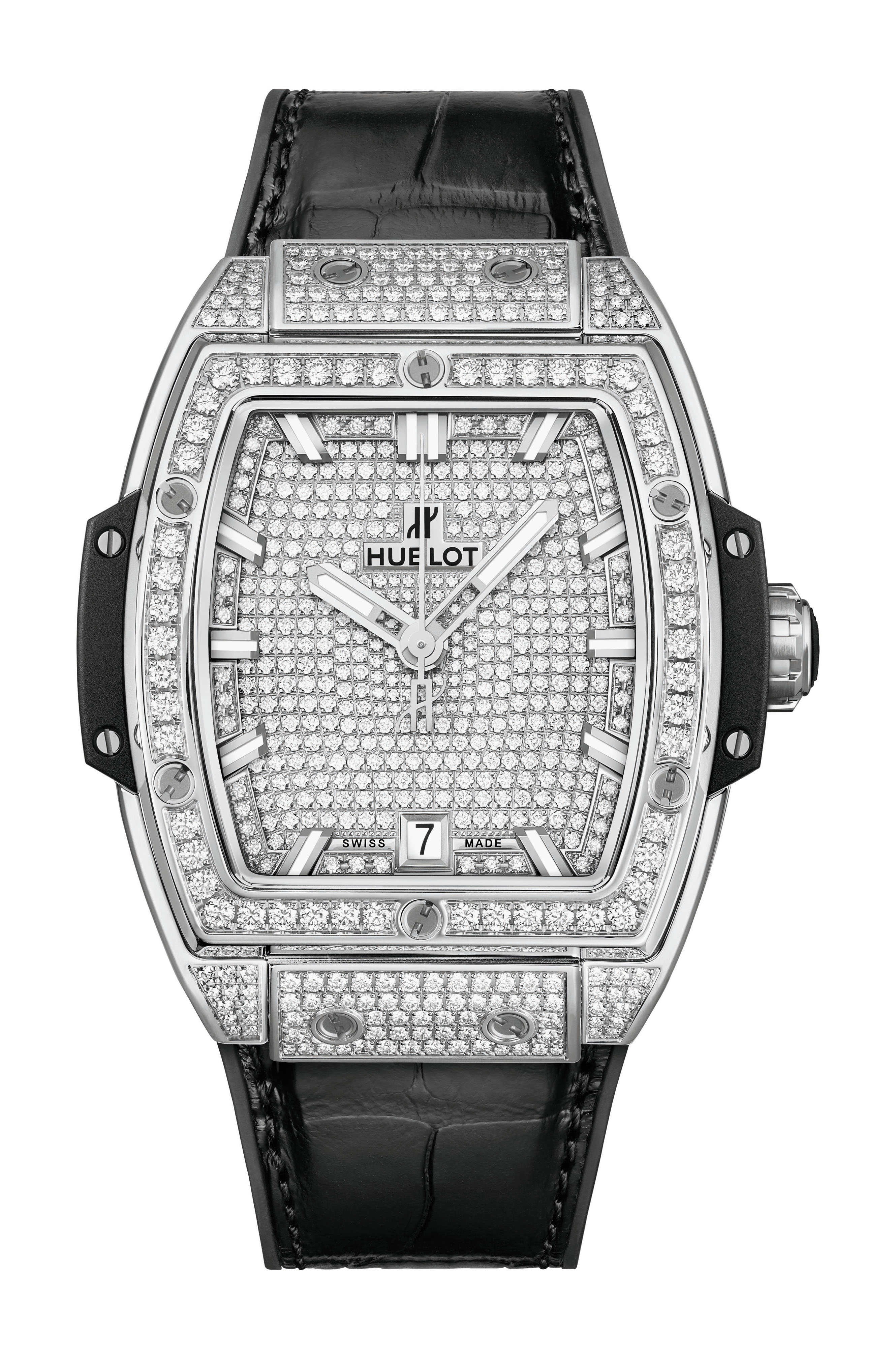 Hublot Spirit of Big Bang Titanium Full Pavé watch