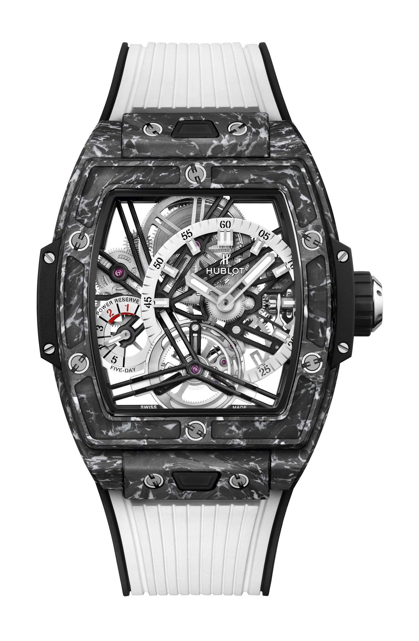 Hublot Spirit of Big Bang Tourbillon 5-Day Power Reserve Carbon White watch
