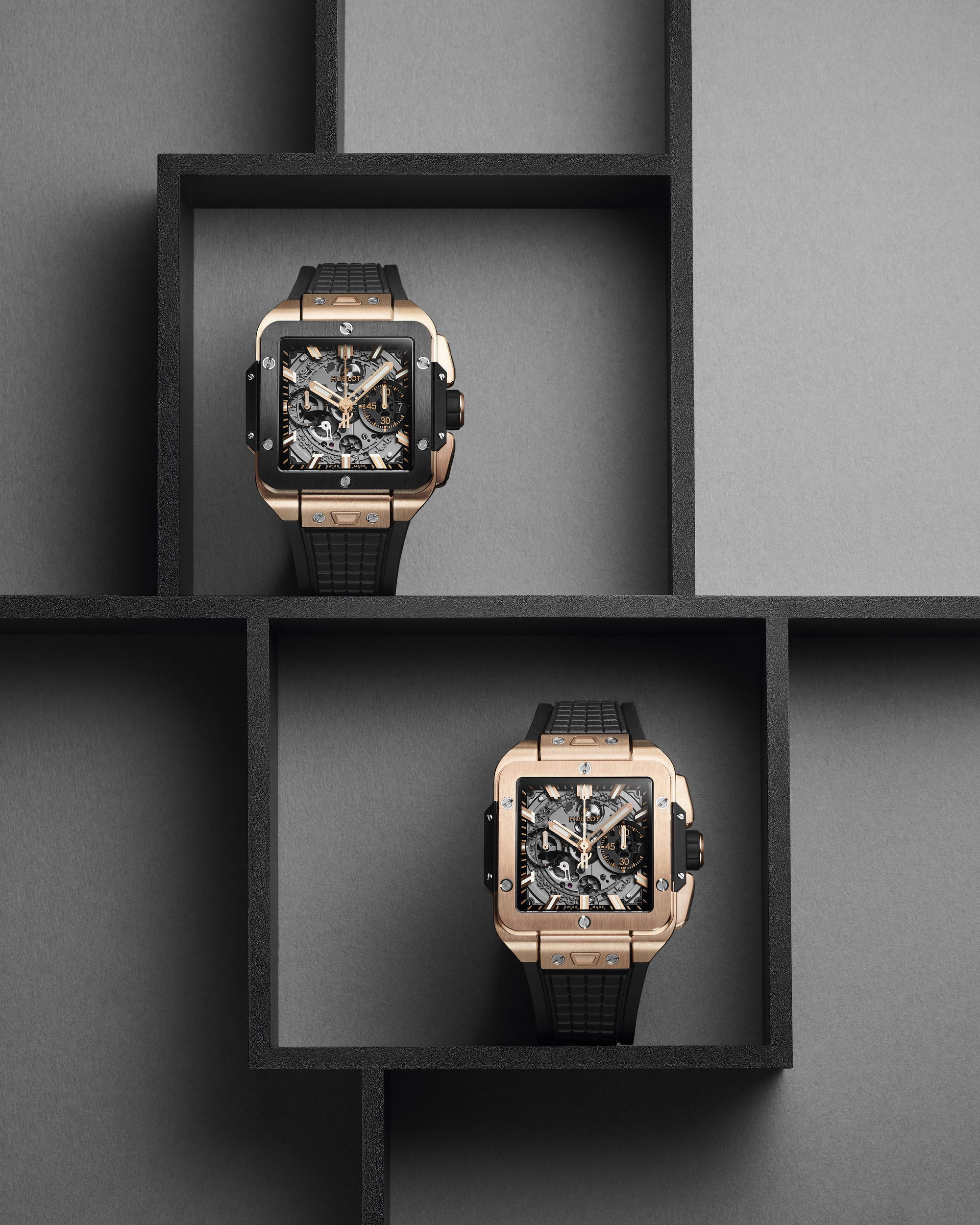 Hublot Square Bang Unico King Gold - View 3