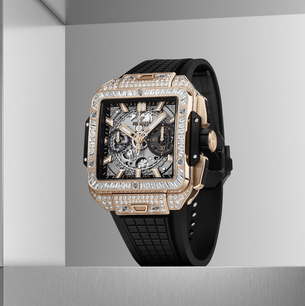 Hublot Square Bang Unico King Gold Jewellery - View 3