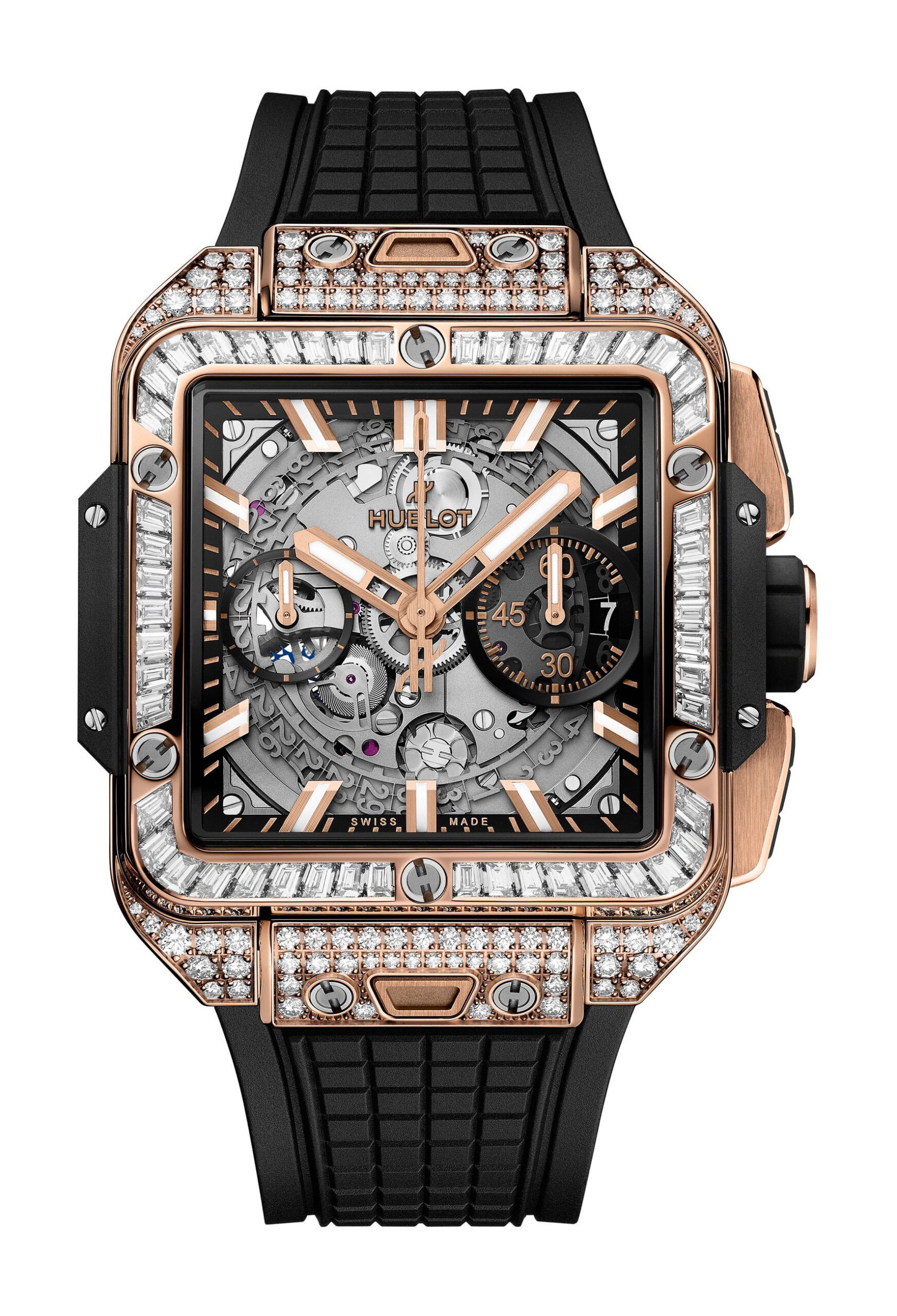 Hublot Square Bang Unico King Gold Jewellery watch