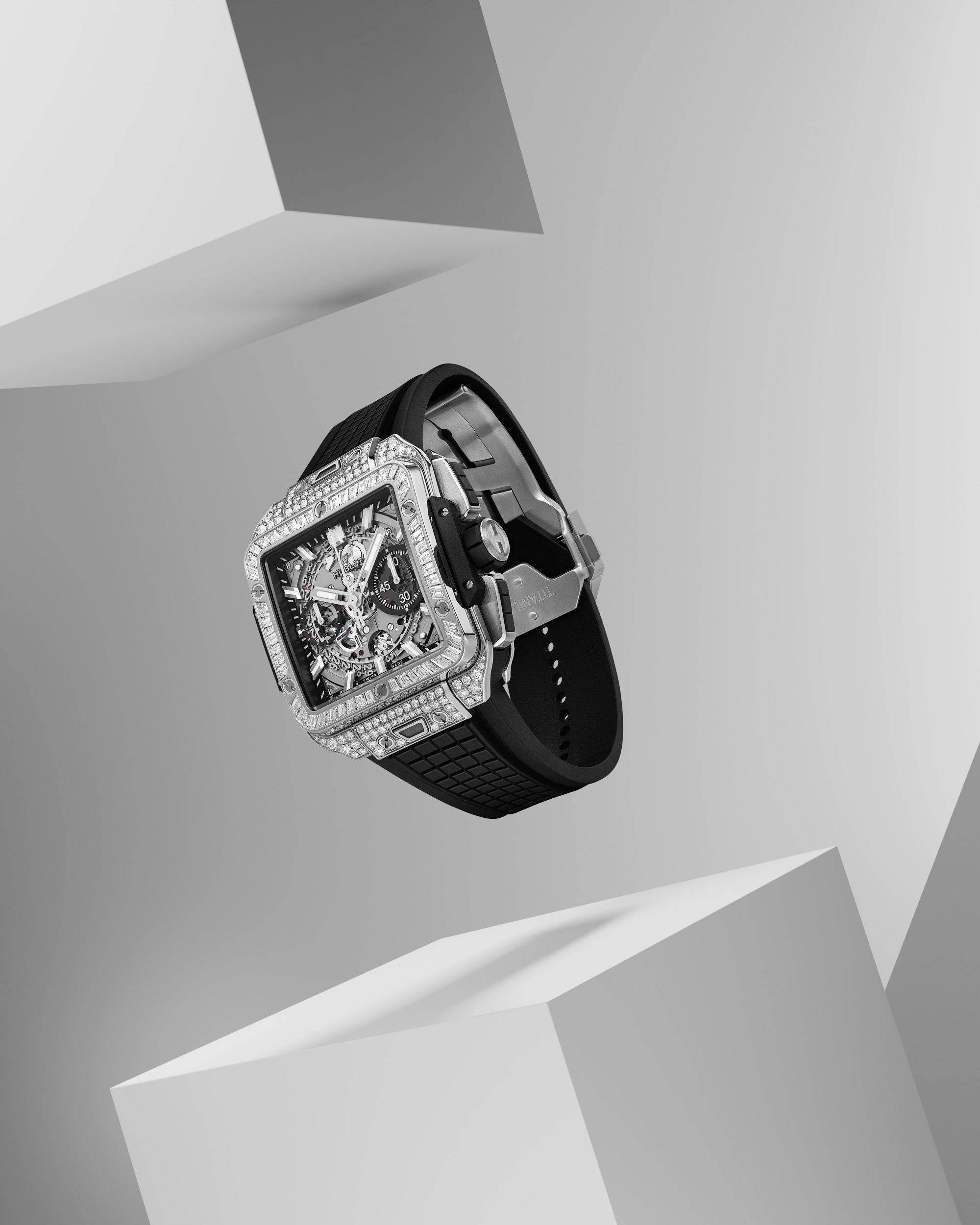 Hublot Square Bang Unico Titanium Jewellery - View 3