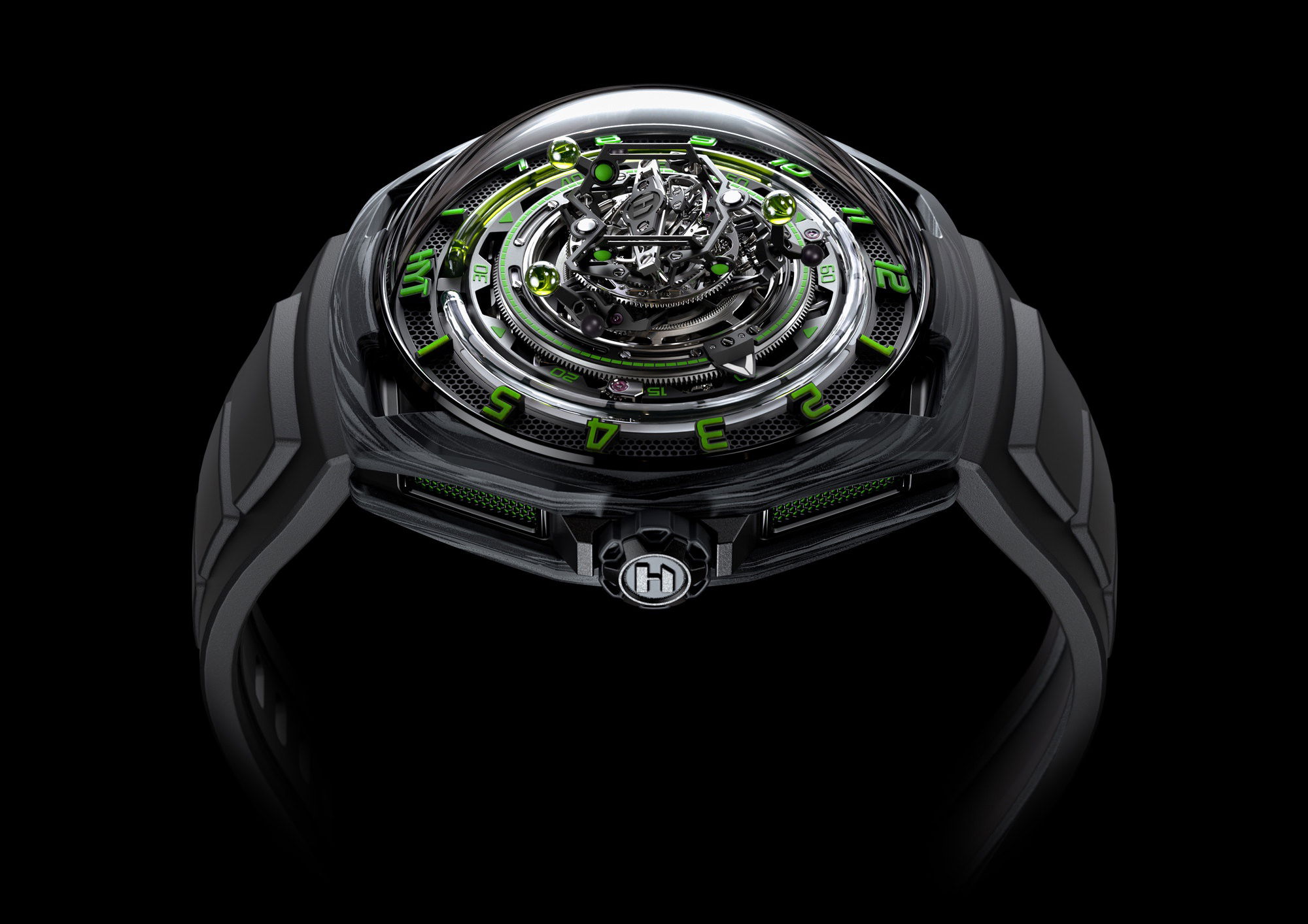 HYT Conical Tourbillon Black Eklipse - View 2