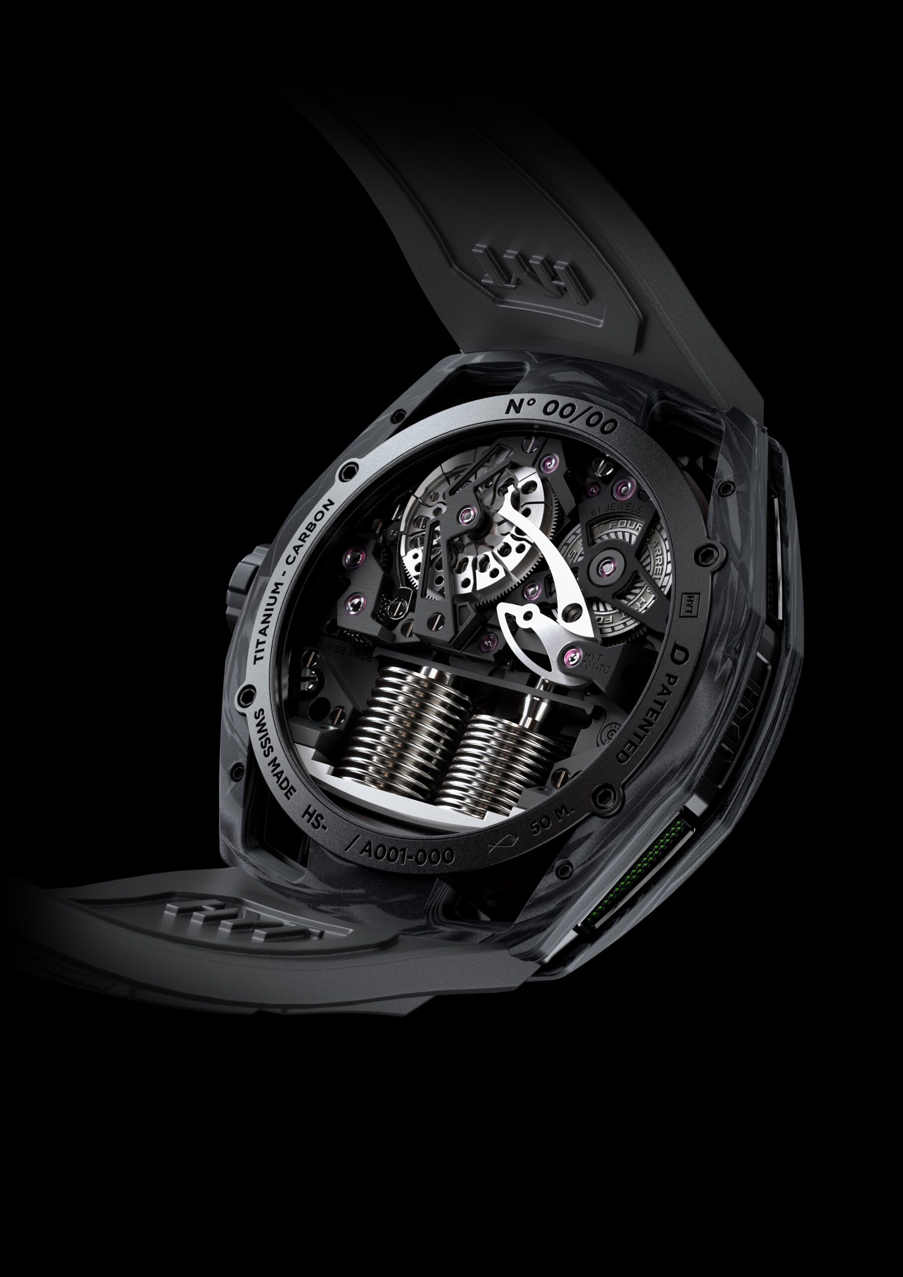 HYT Conical Tourbillon Black Eklipse - View 3
