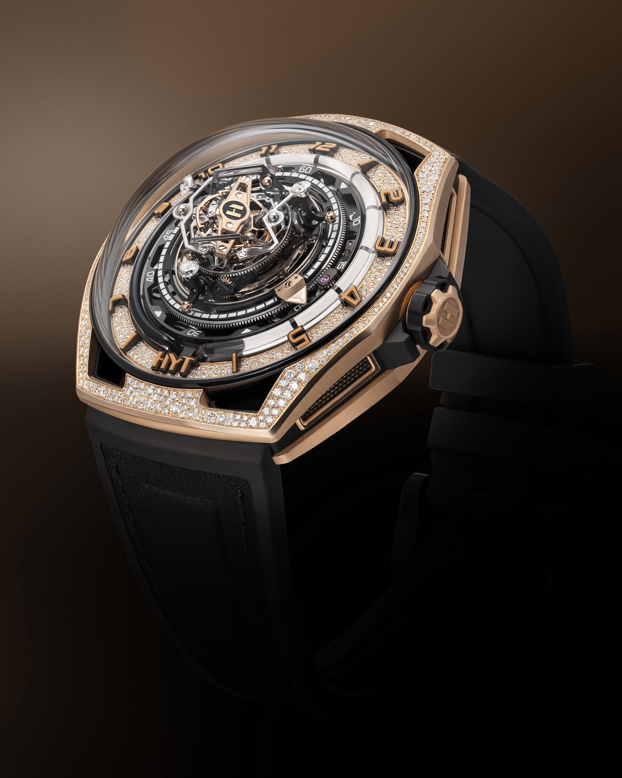 HYT Conical Tourbillon Infinity Diamonds - View 2