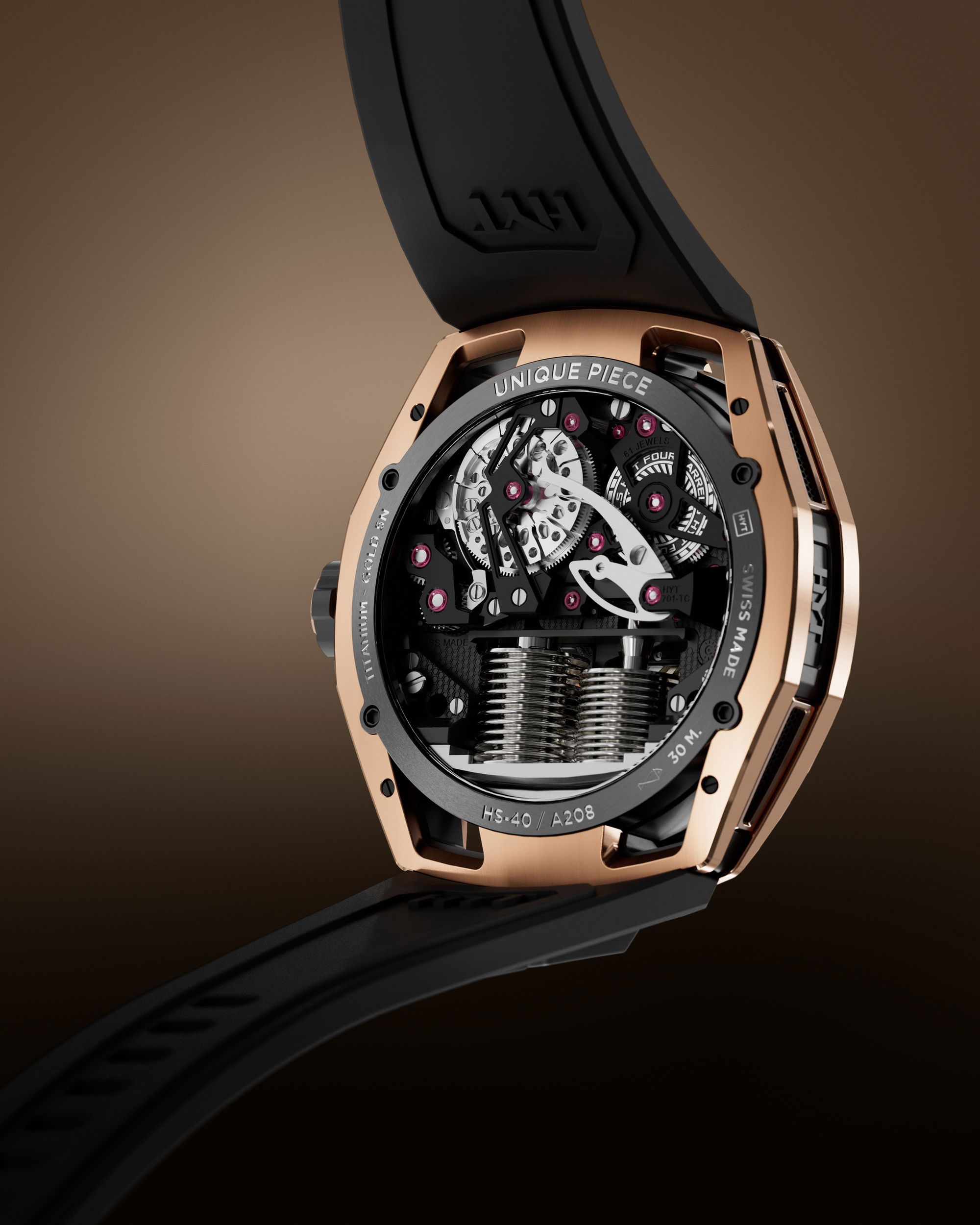 HYT Conical Tourbillon Infinity Diamonds - View 3